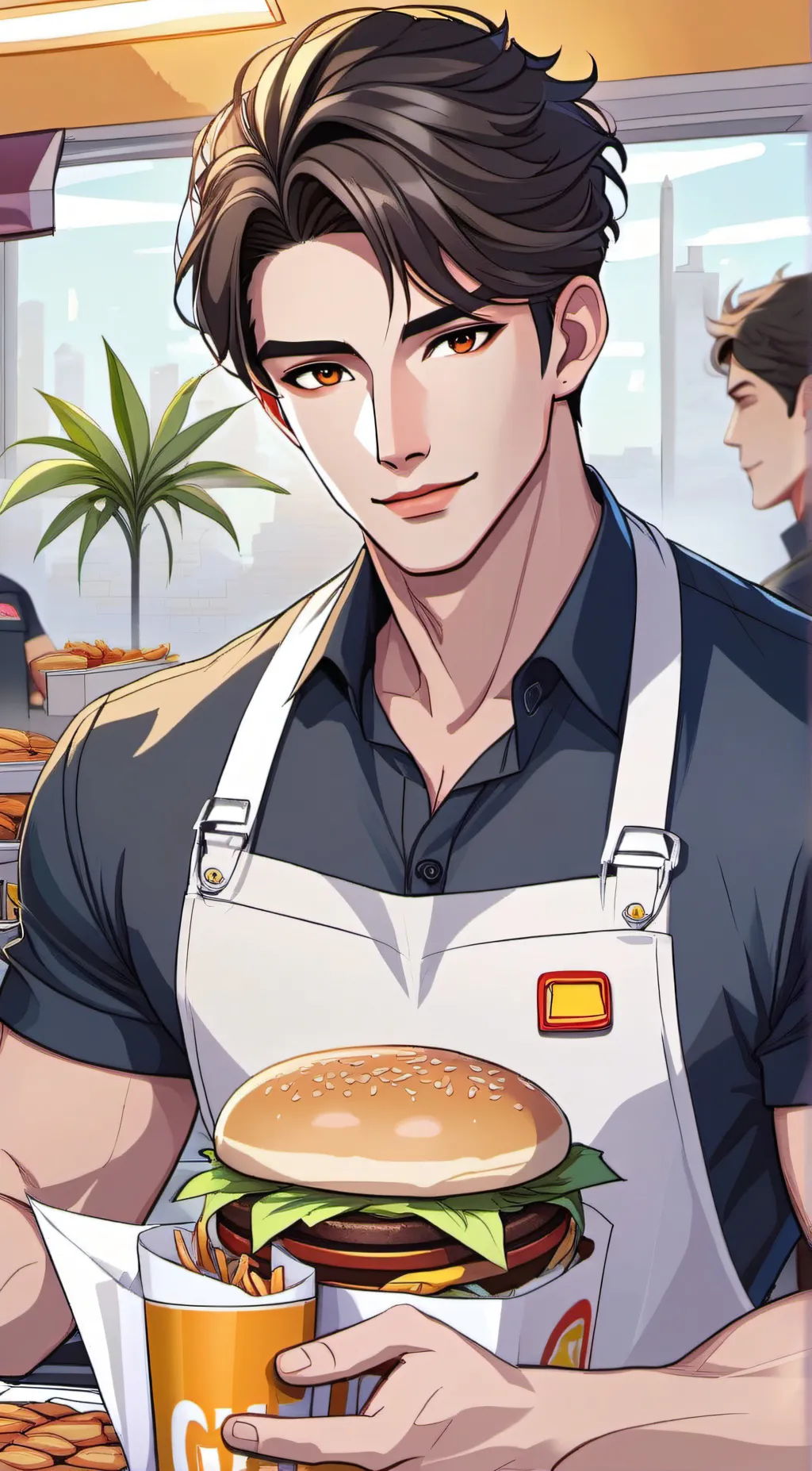 ai character: Cole background