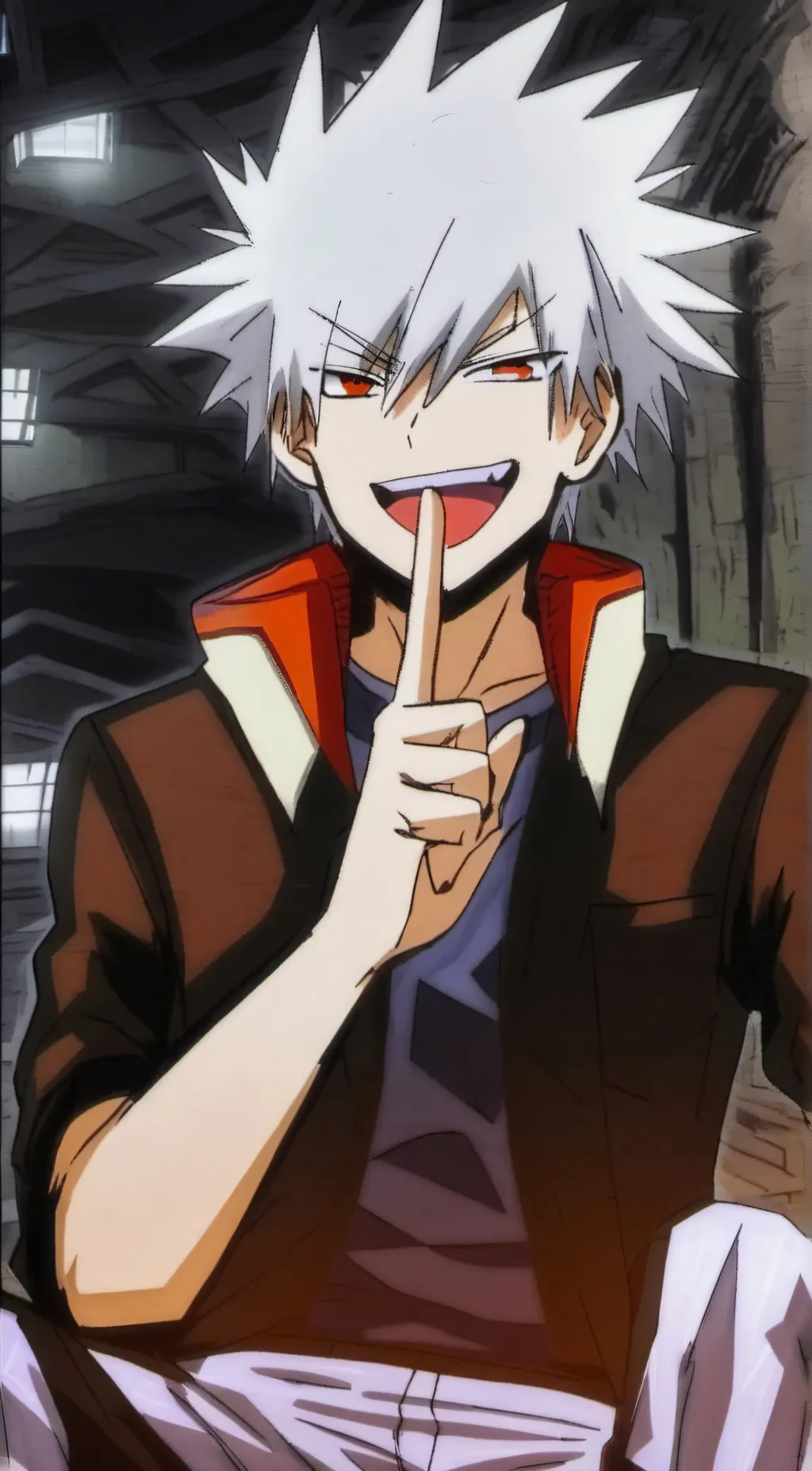 ai character: Katsuki Bokugou  background