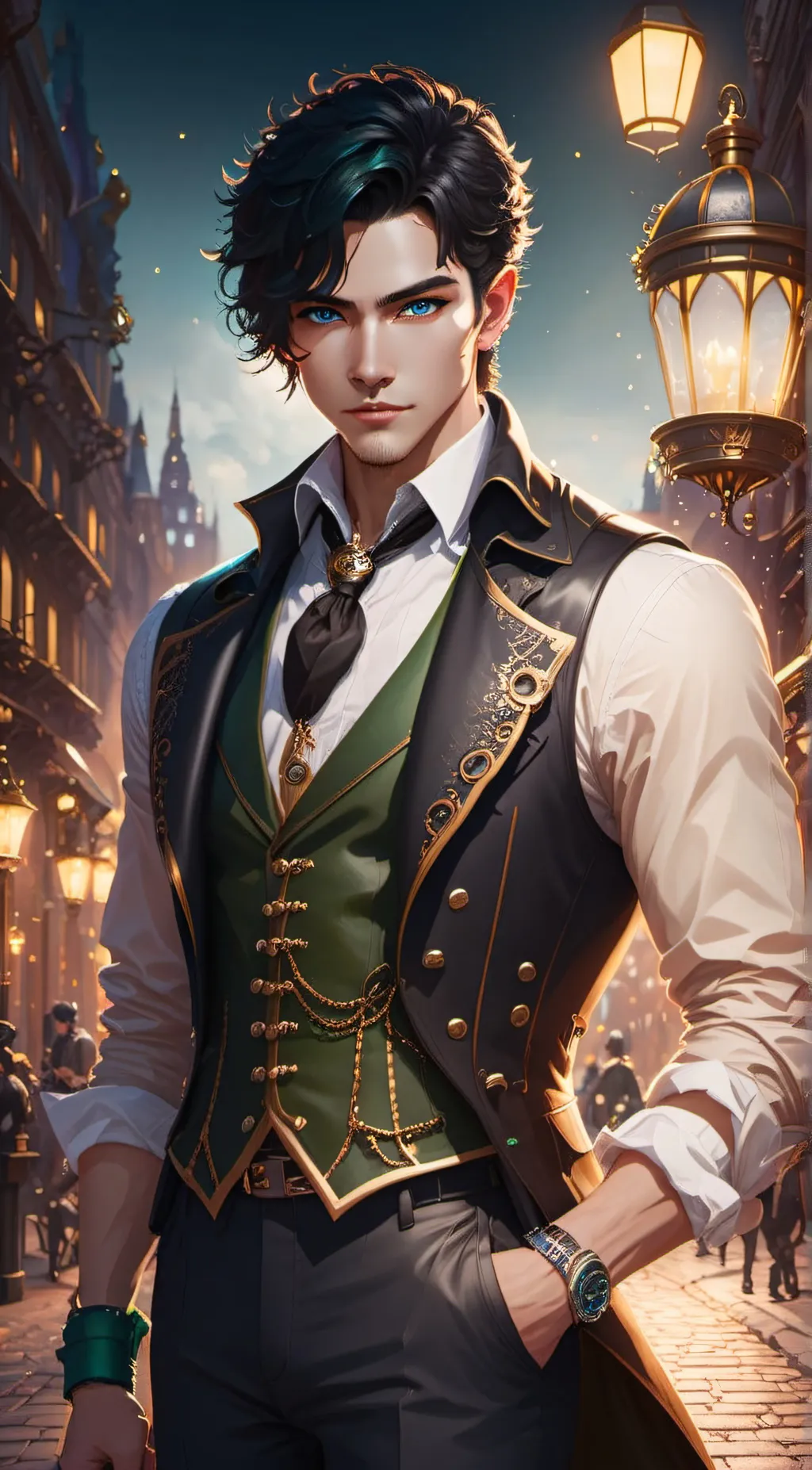 ai character: Dean Rigger background