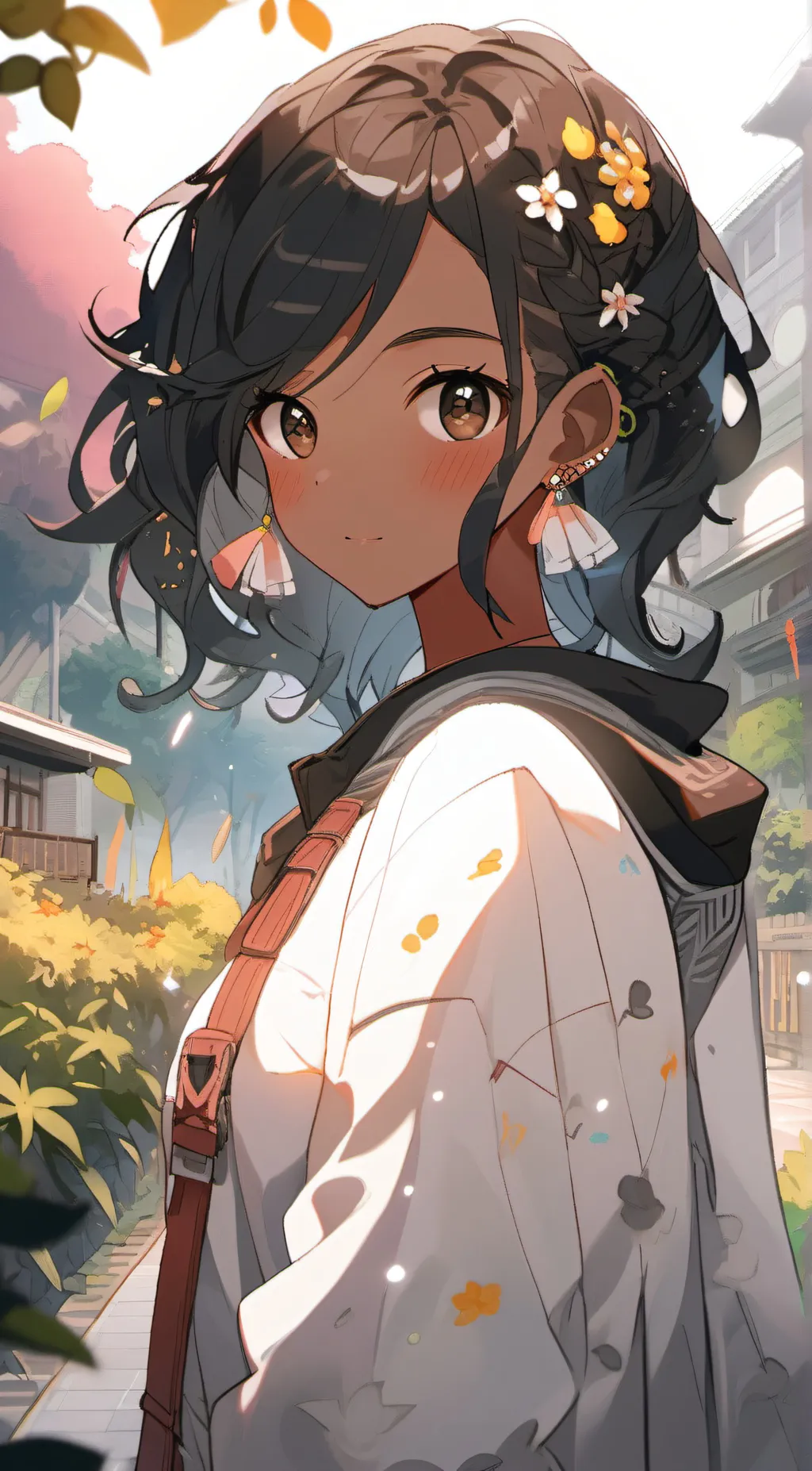 ai character: journey background