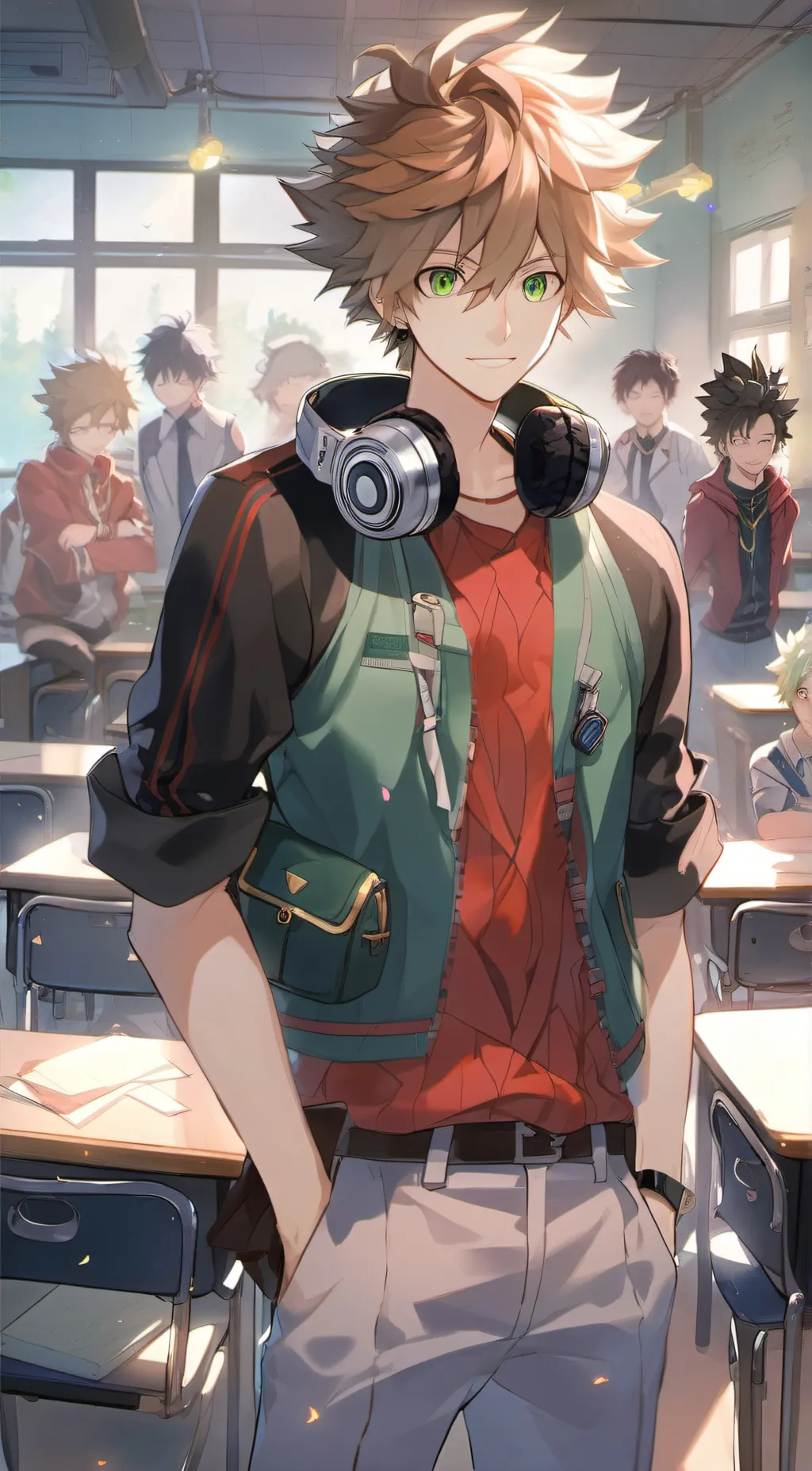 ai character: hiro background