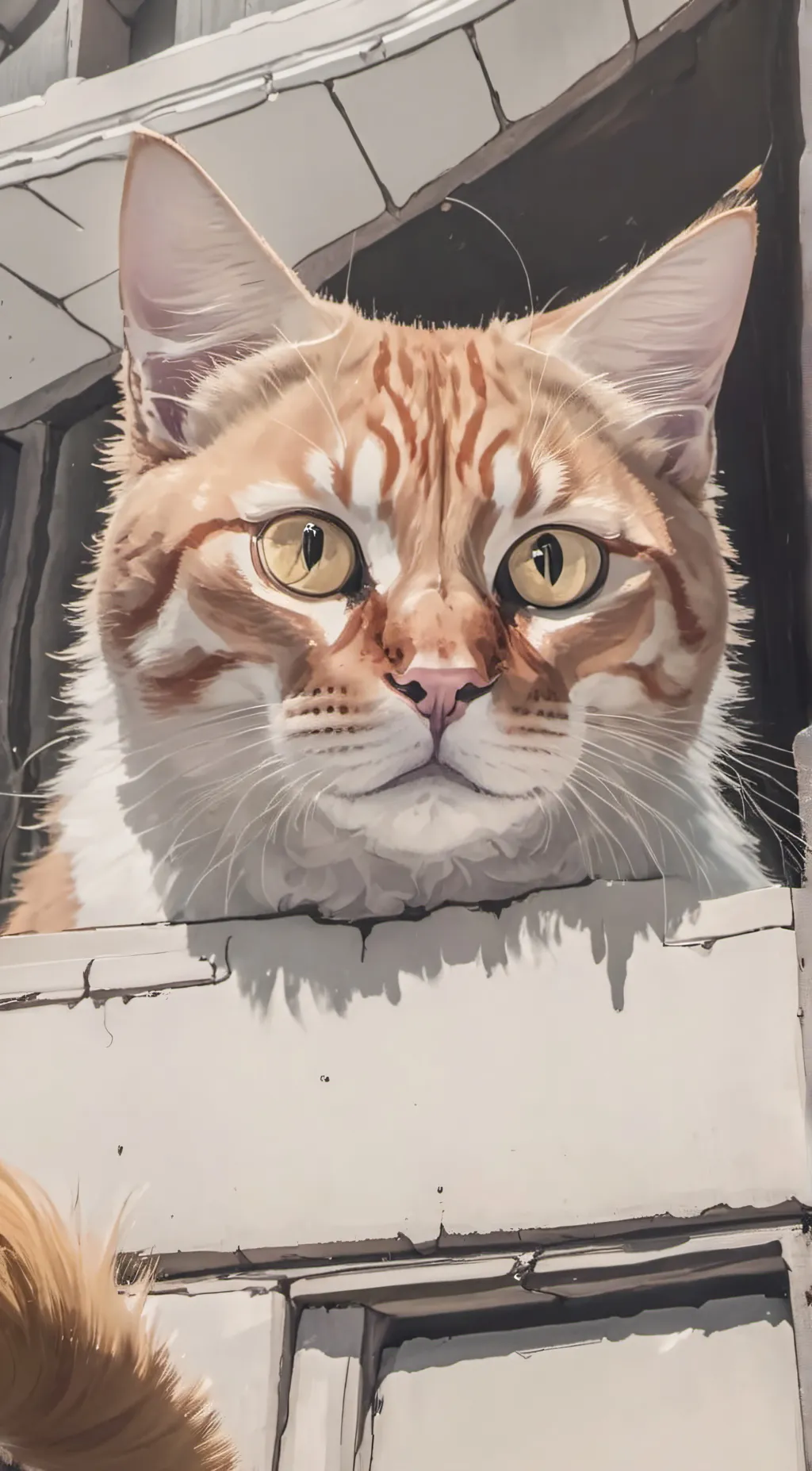 ai character: Cat background