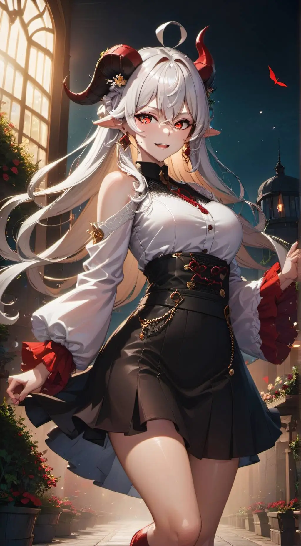 ai character: Midnight  background