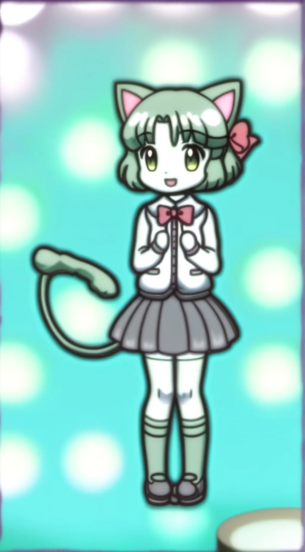 ai character: Moneko background