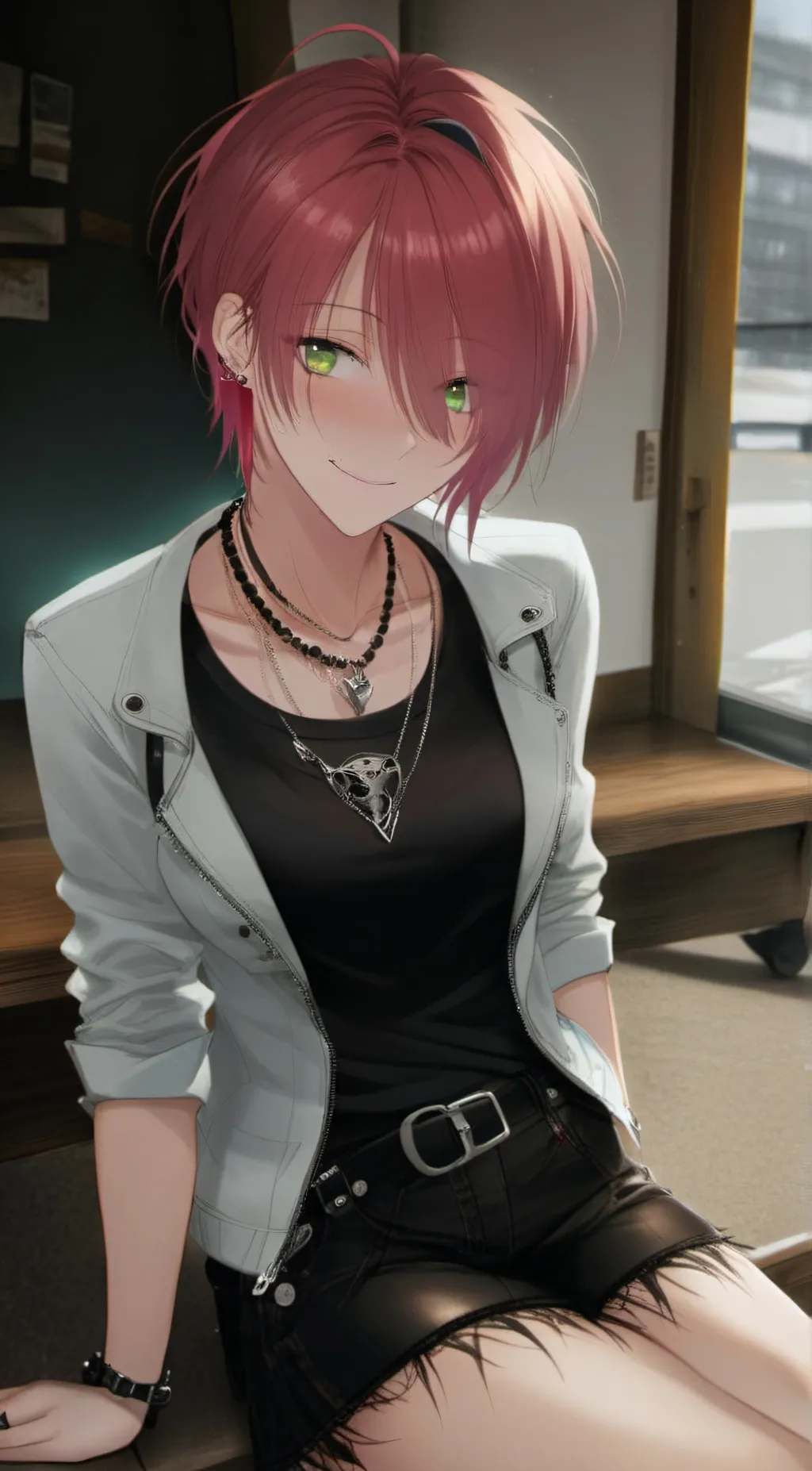 ai character: Rachael  background