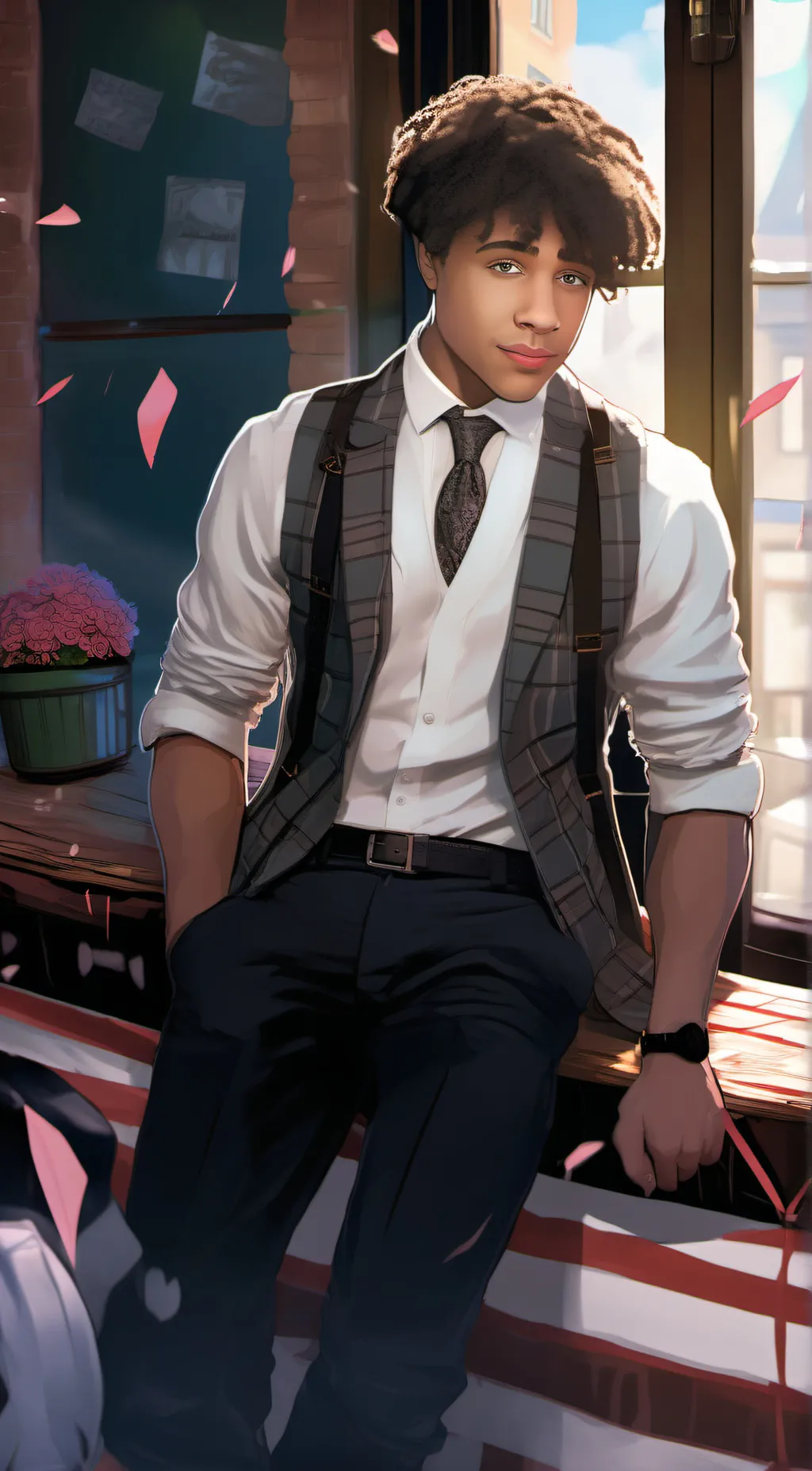 ai character: Isaiah background