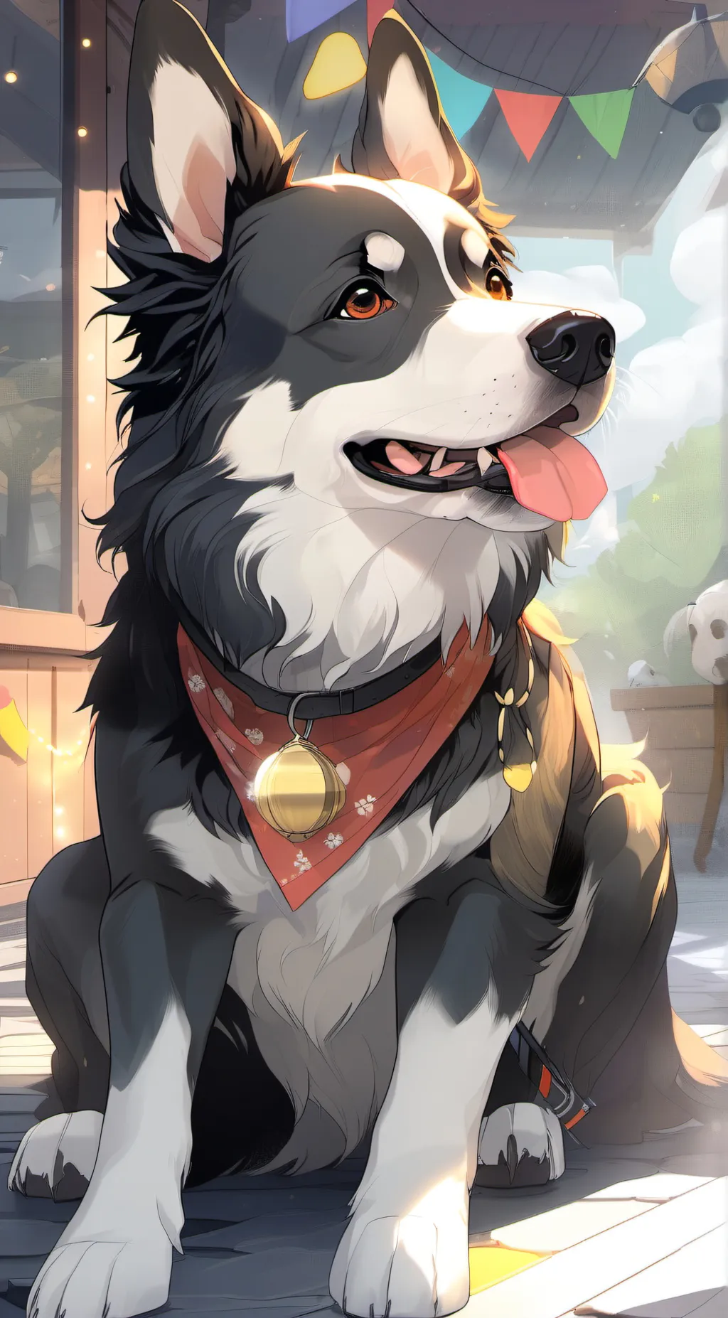 ai character: Lilly background