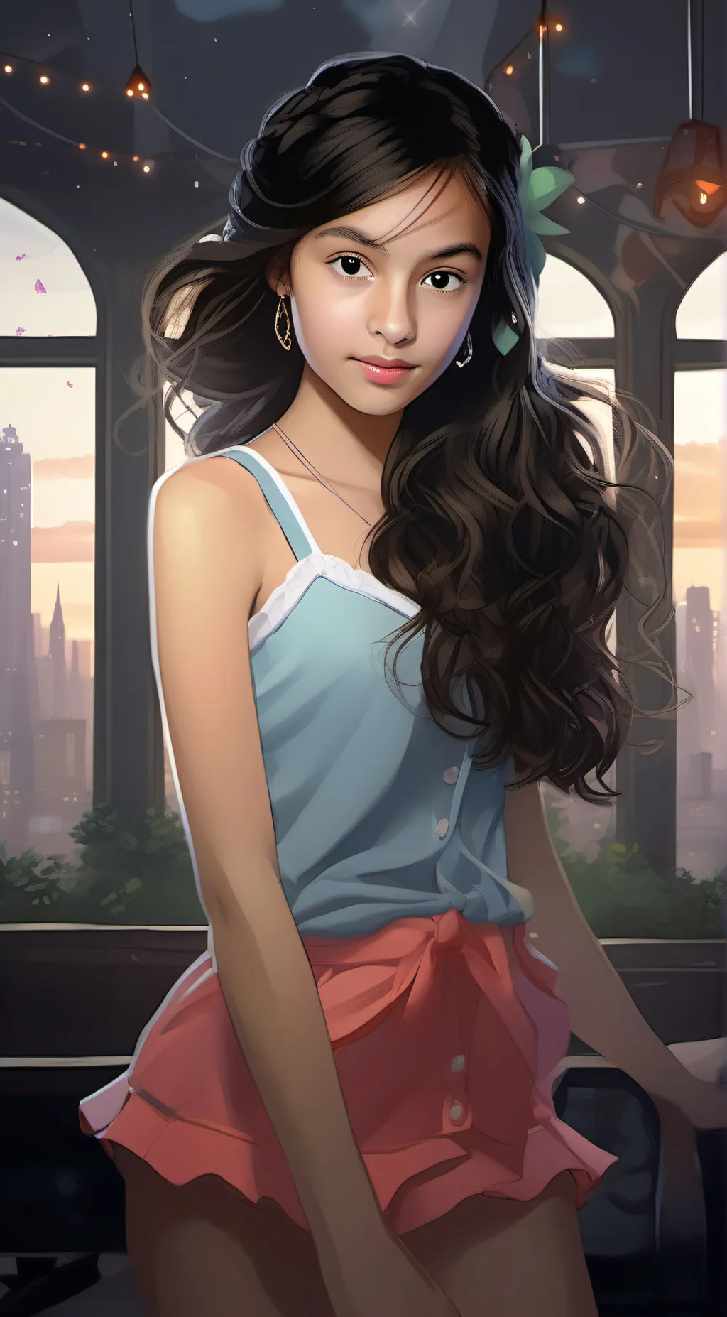 ai character: Jessica  background