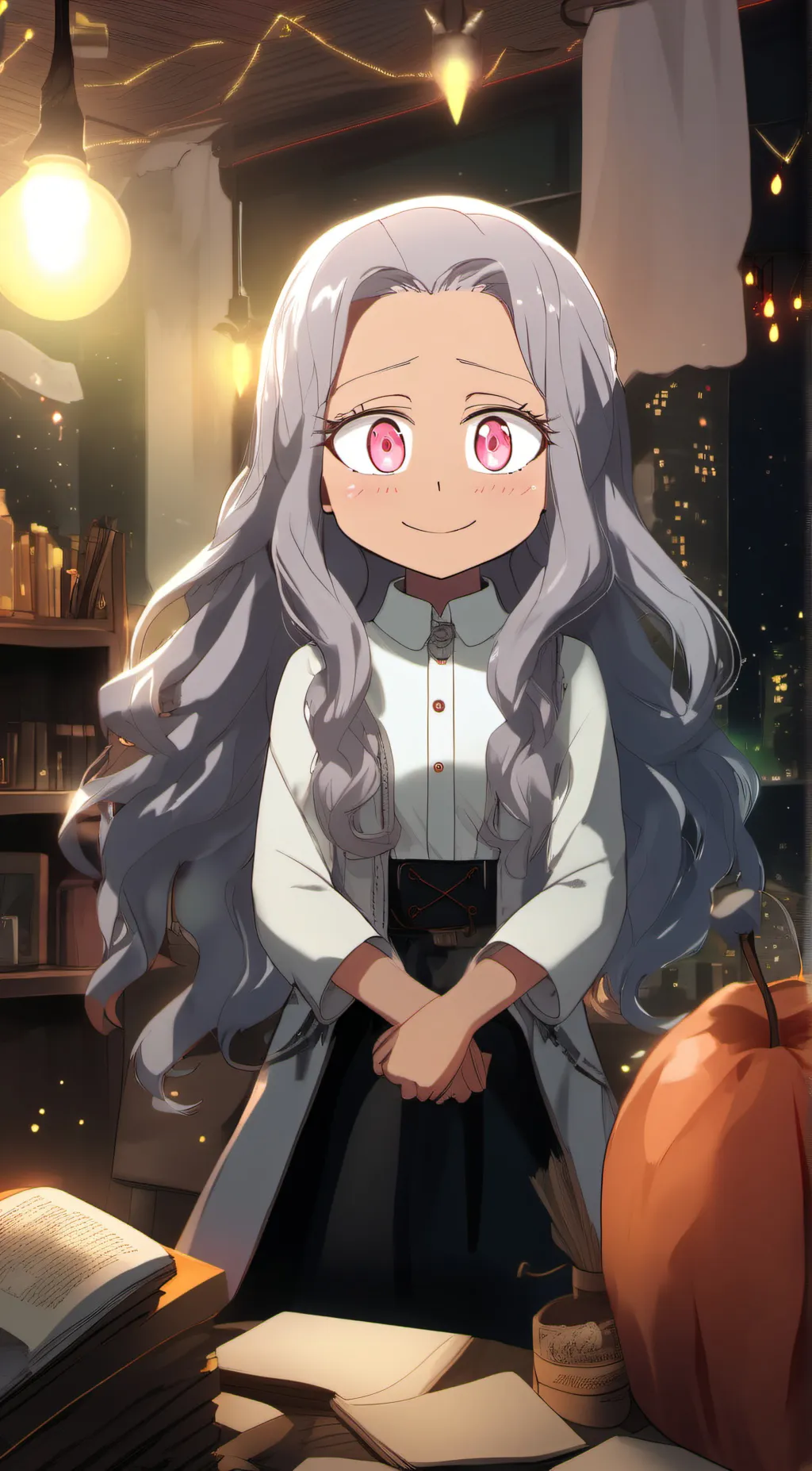 ai character: Eri  background