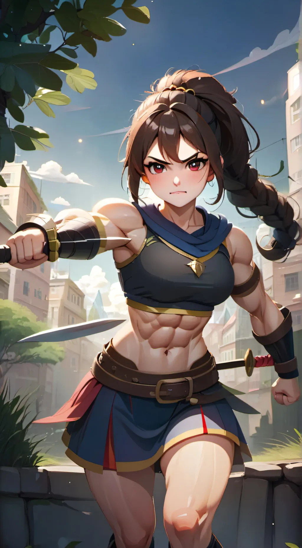 ai character: Athensia  background