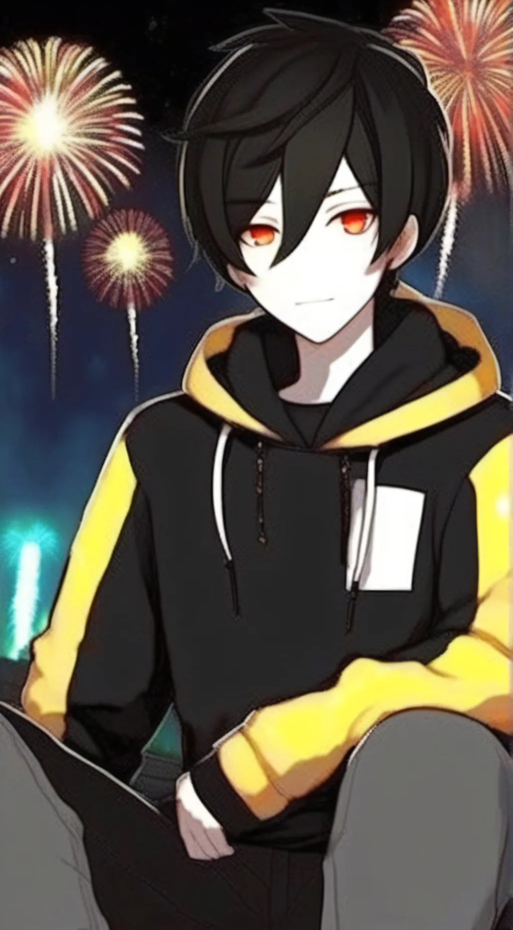 ai character: Human Umbreon background