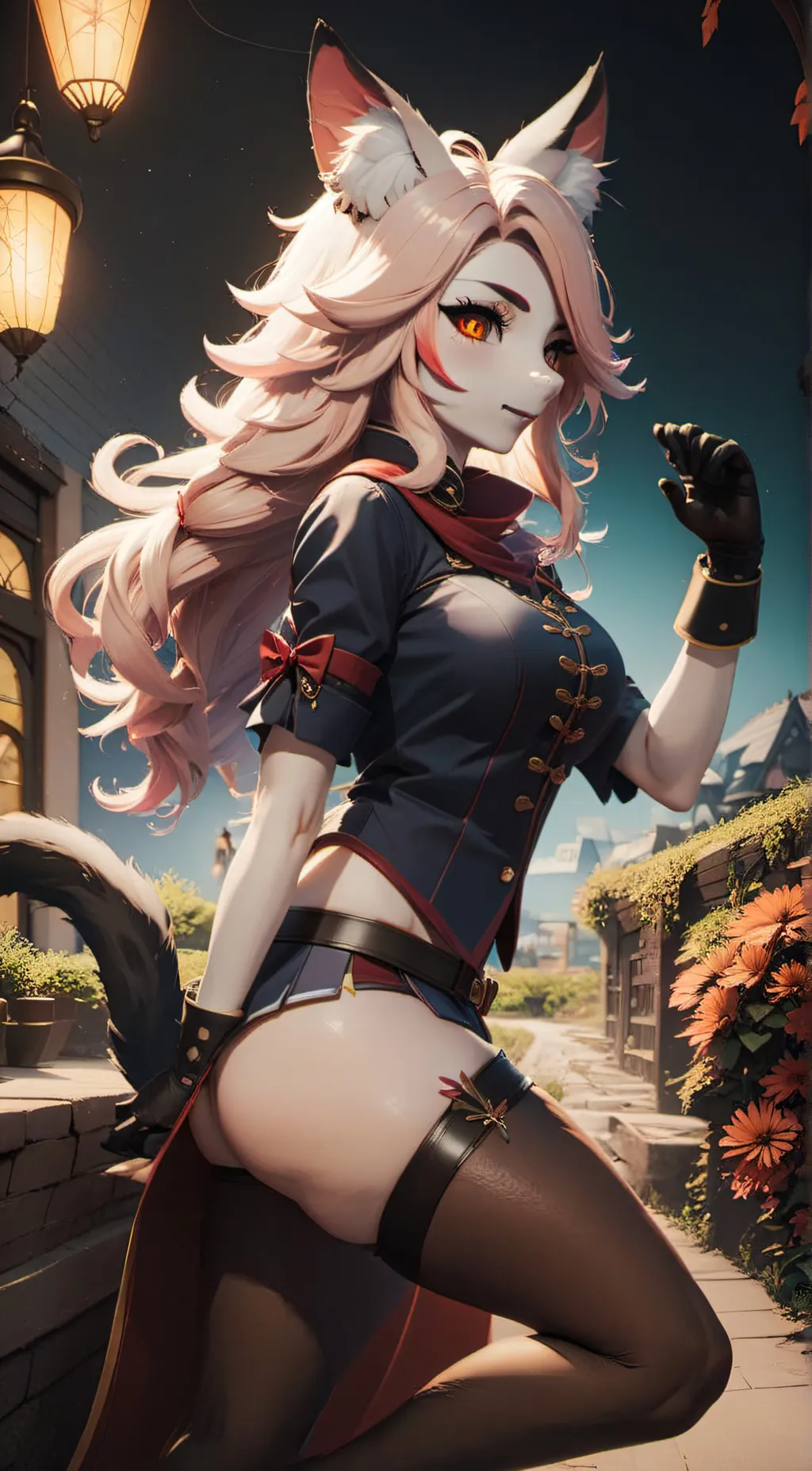 ai character: Kat background