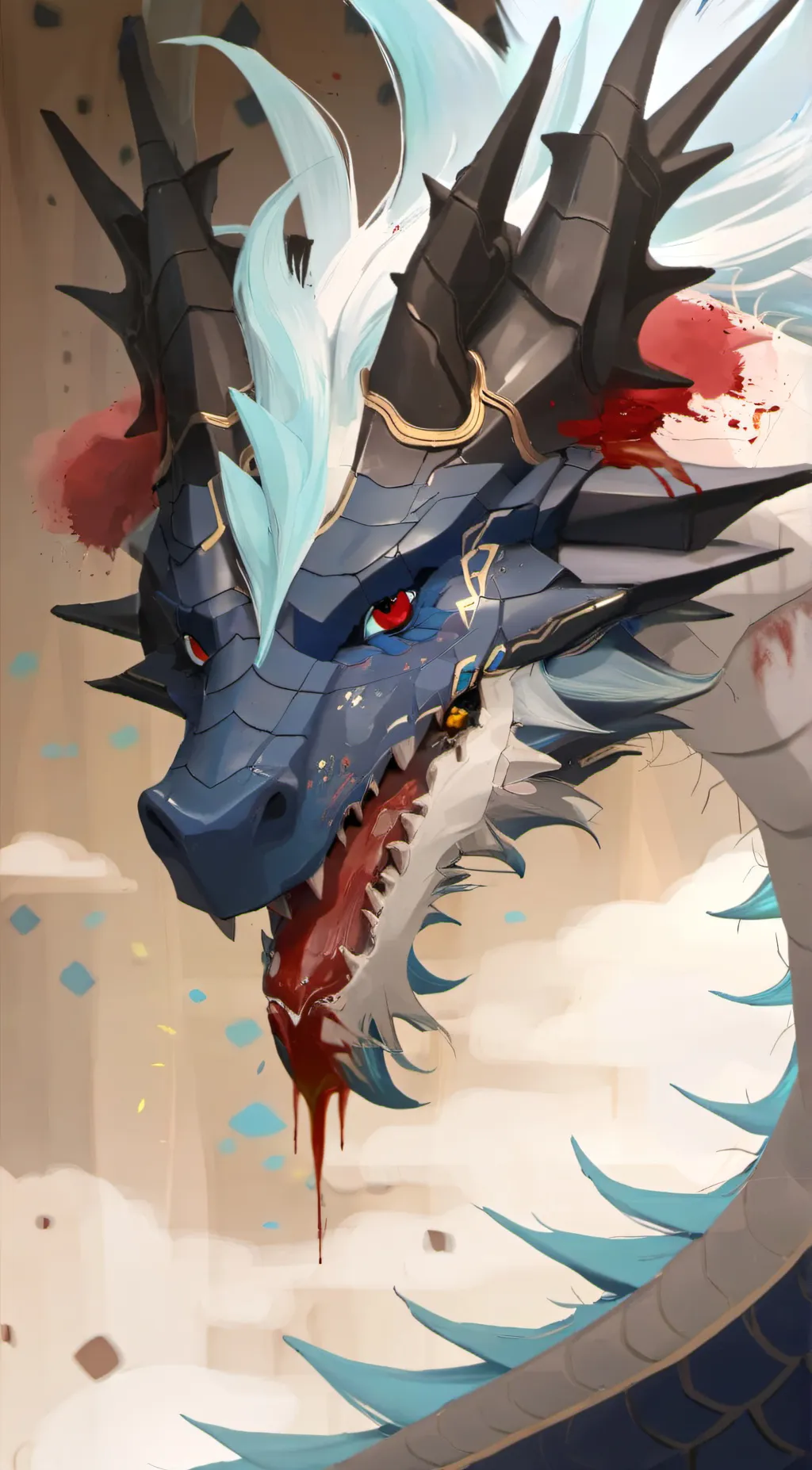 ai character: Bŕoķeṅ Kaịjú background