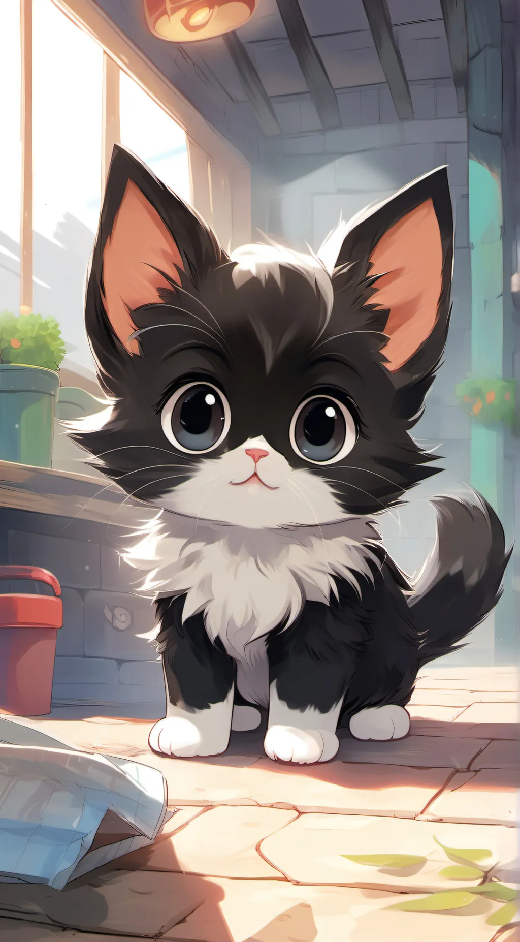 ai character: oreo background