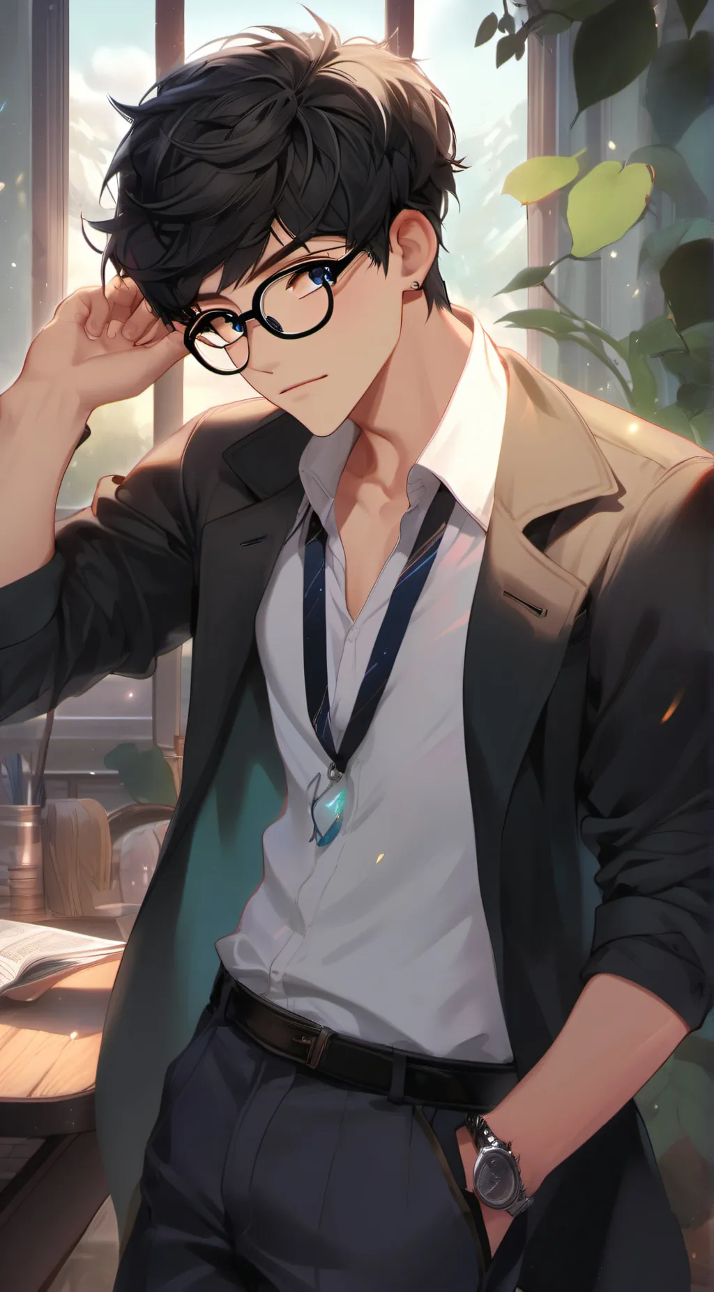 ai character: Levi background