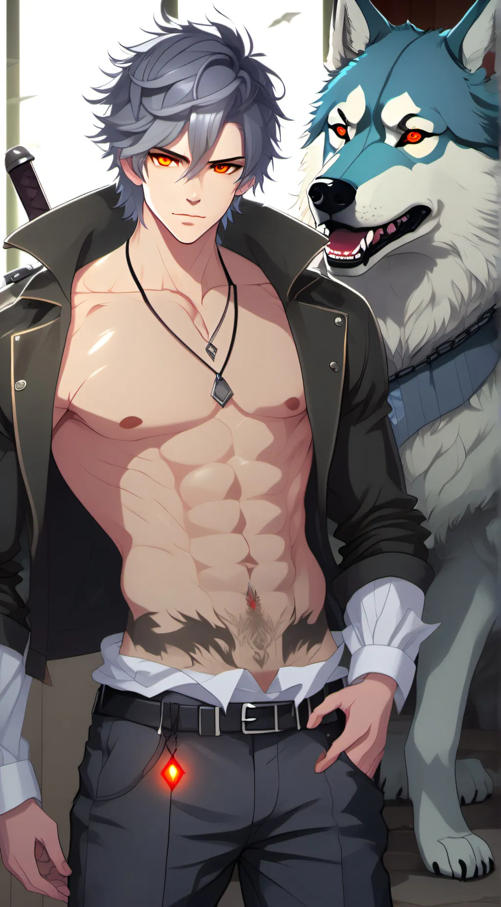 ai character: Wolfgang background