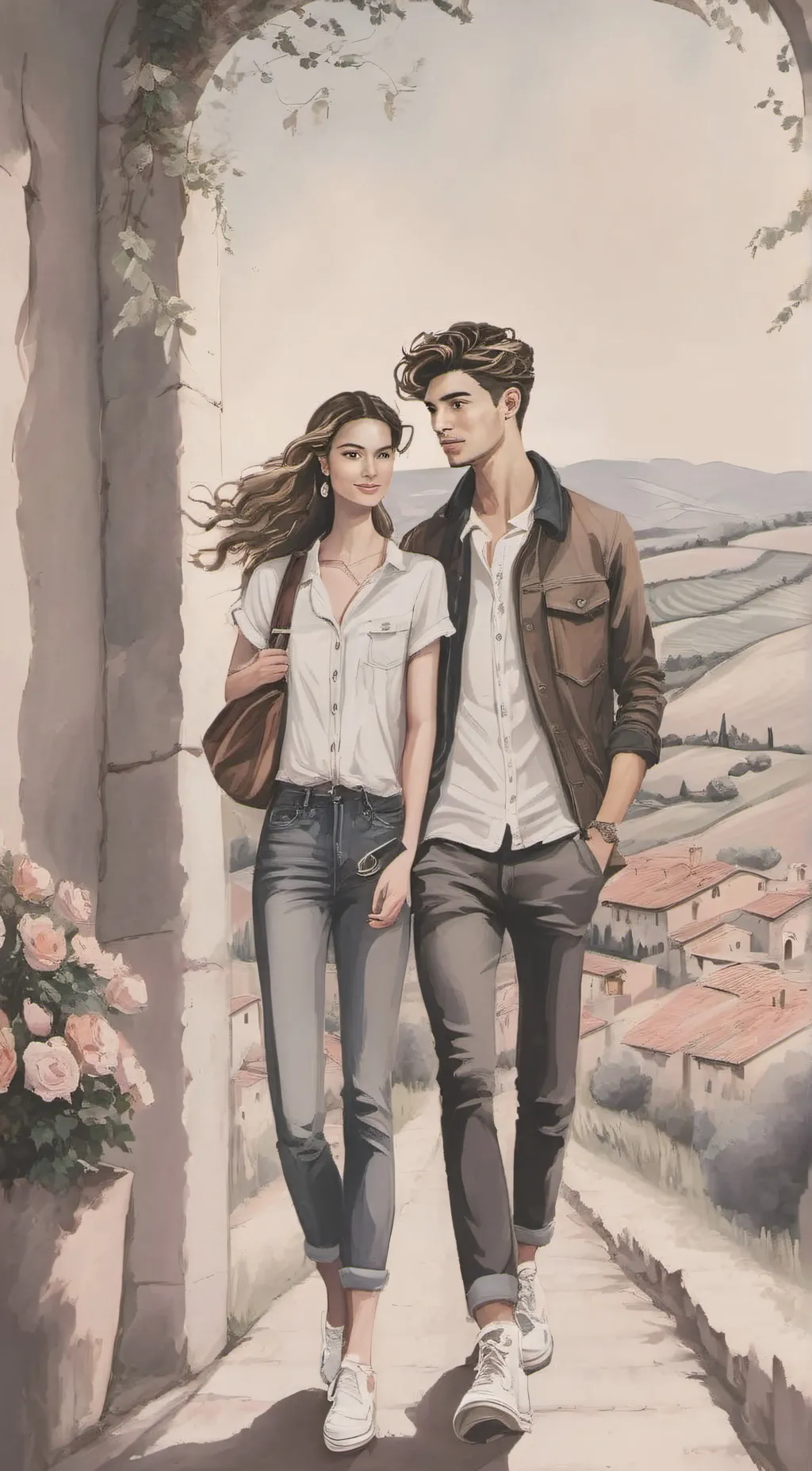 ai character: luca background