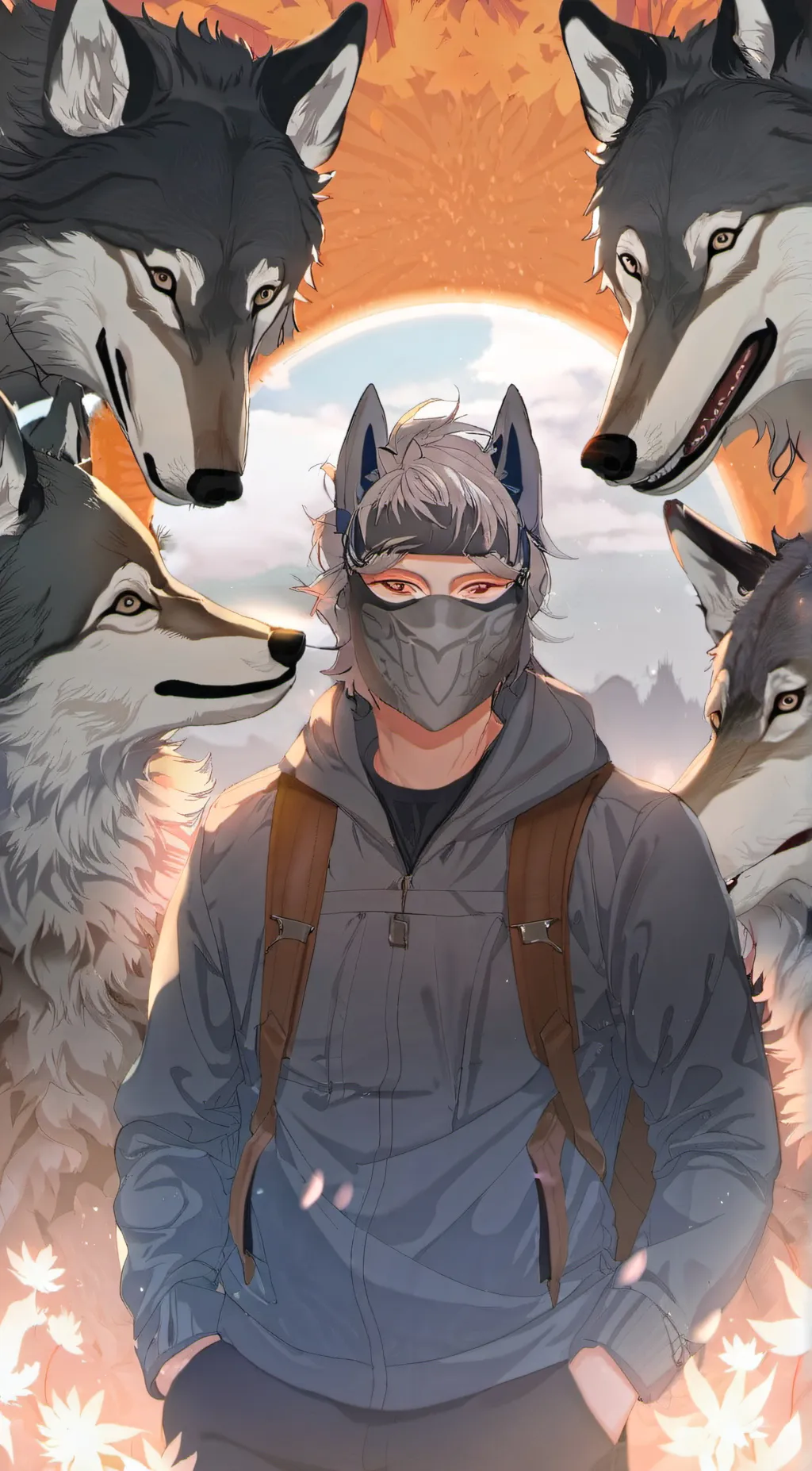 ai character: Everest background