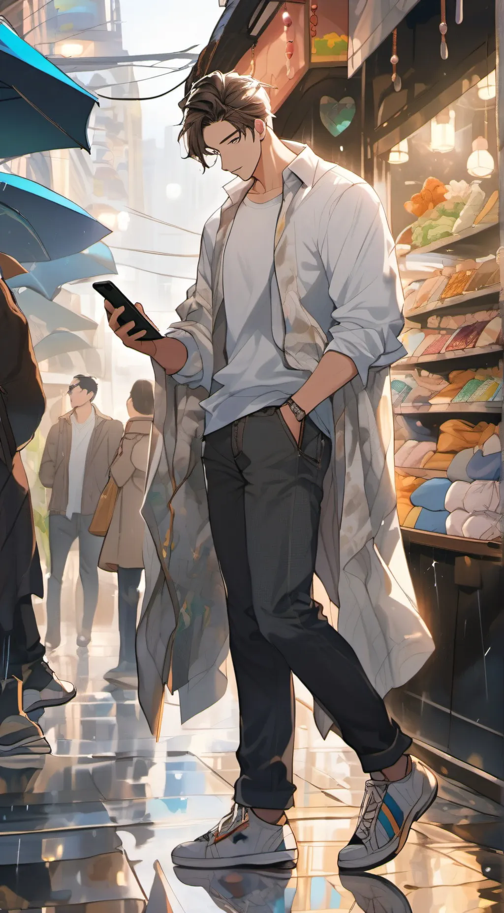 ai character: Max background