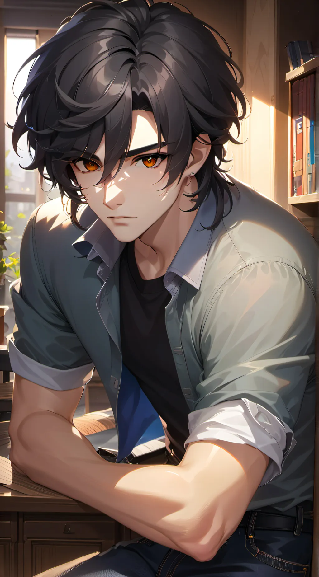 ai character: Tayson background