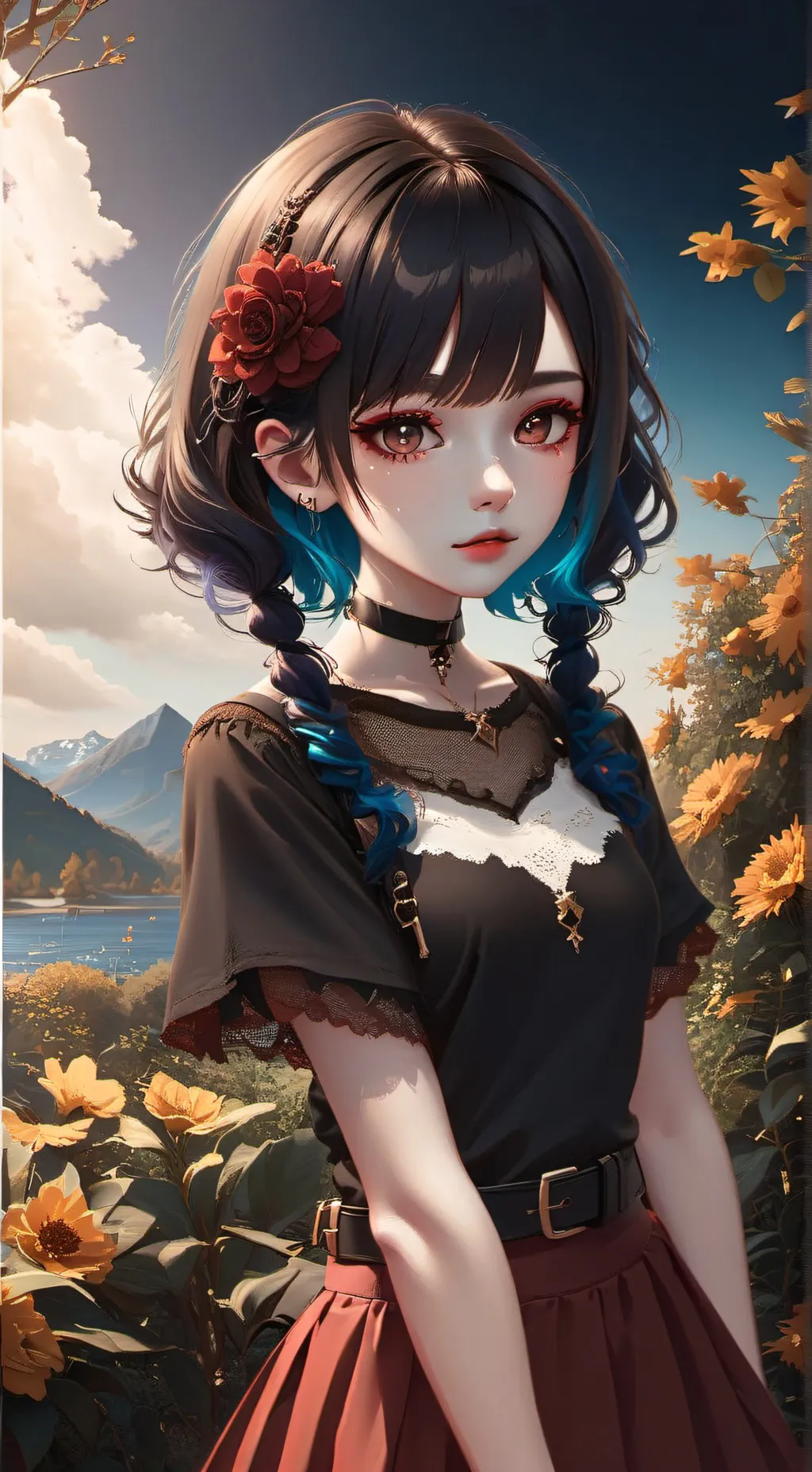 ai character: Evelyn background