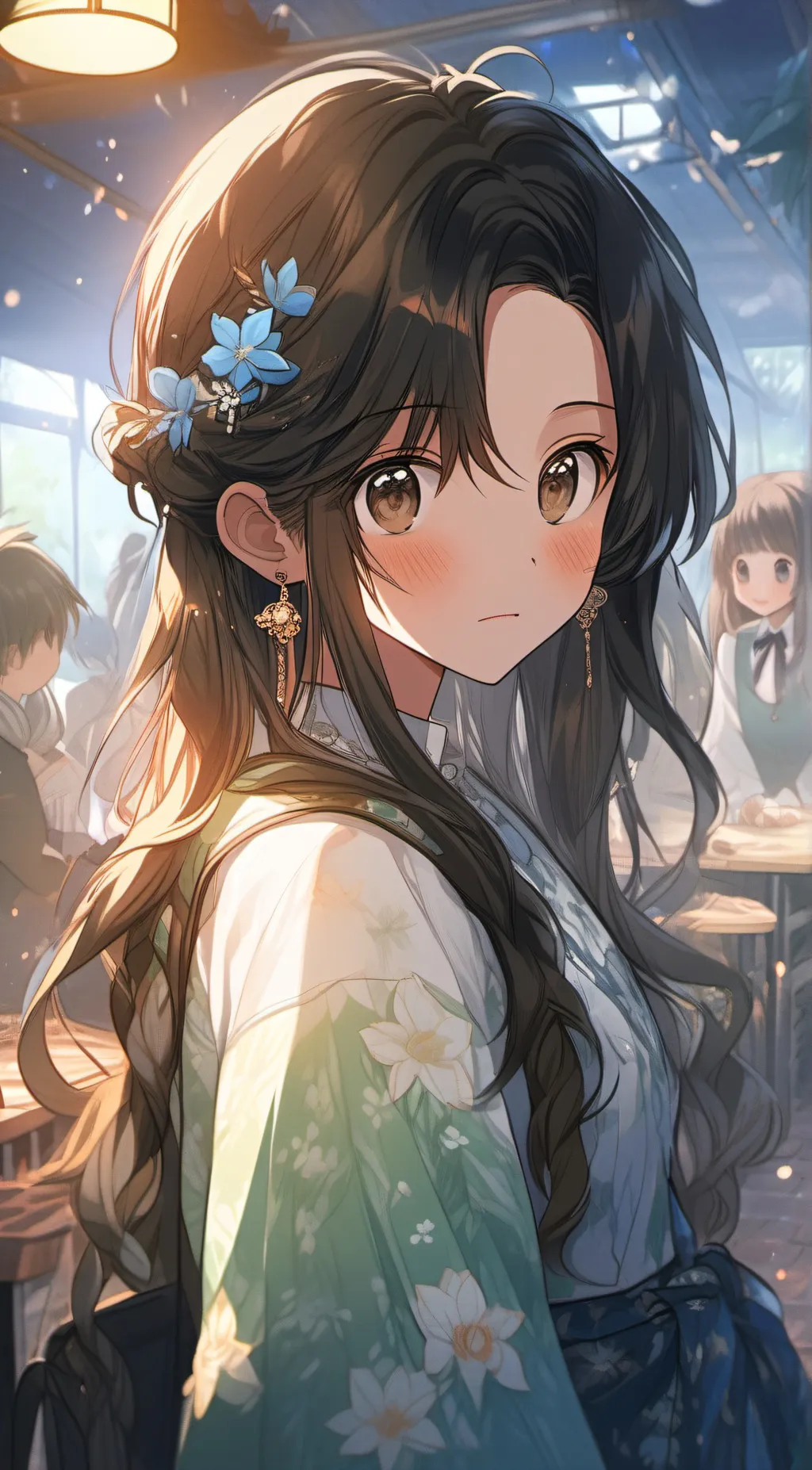 ai character: A. D. R. U background