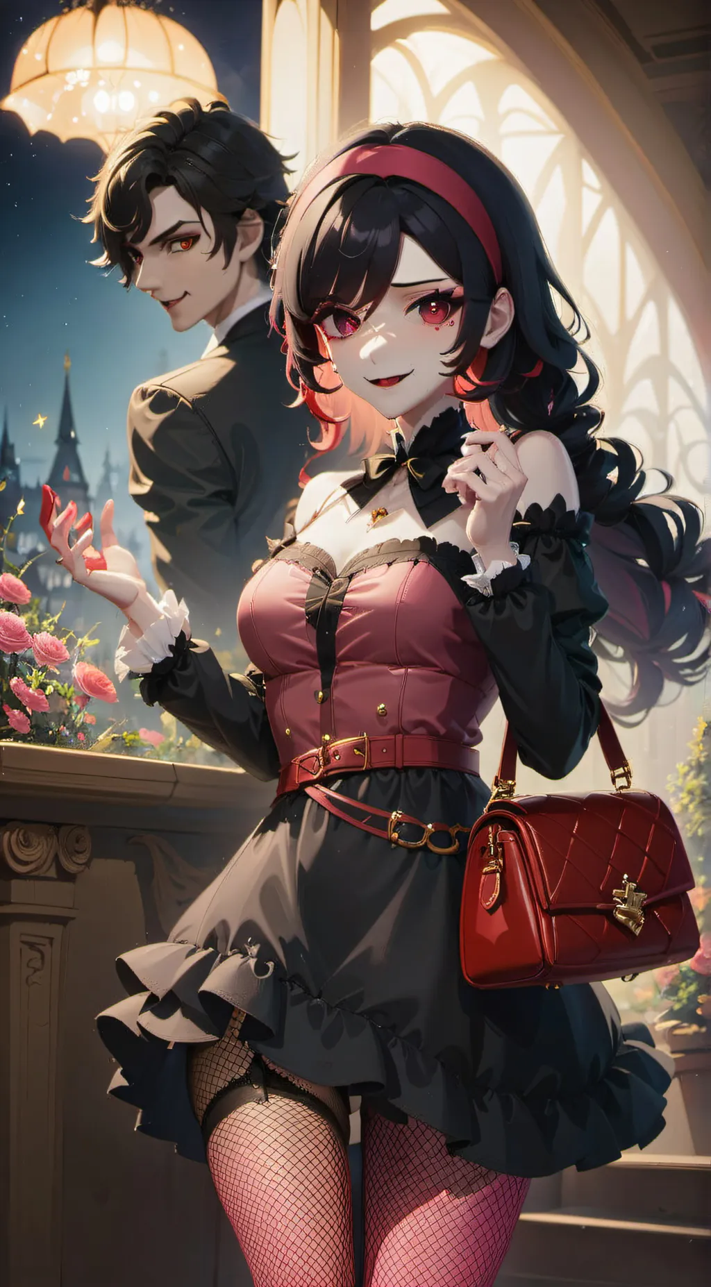 ai character: Vampy background