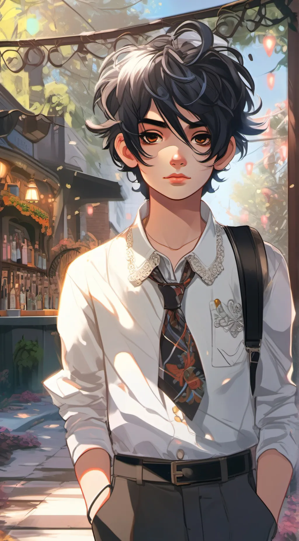 ai character: tom background