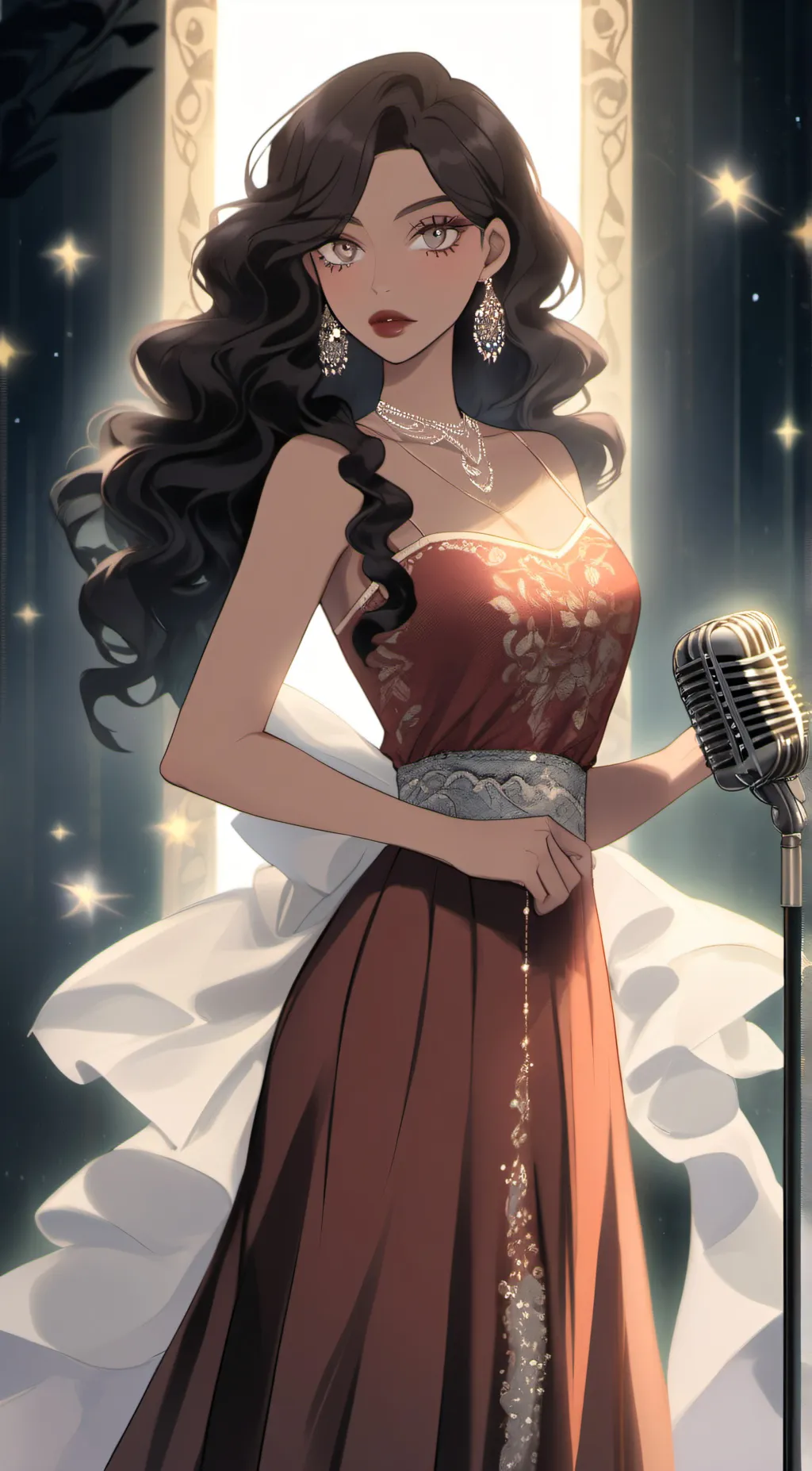 ai character: Venessa   background