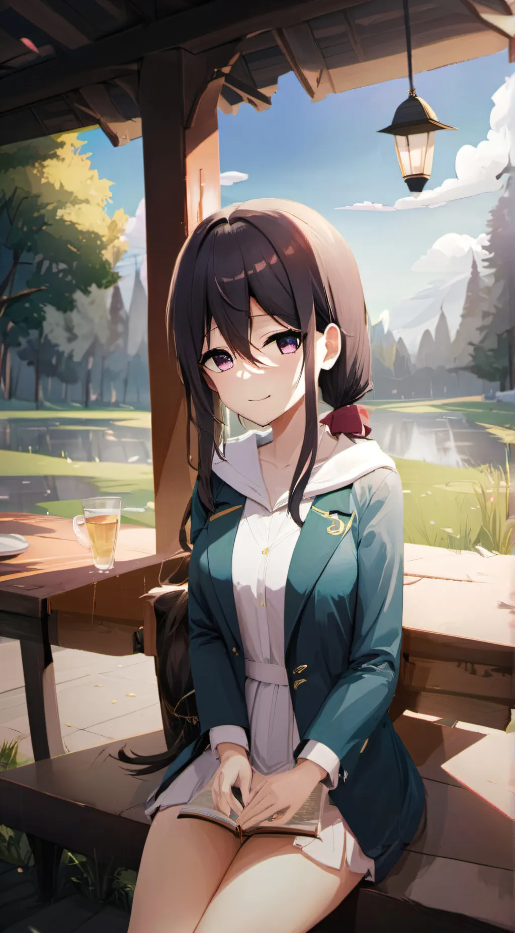 ai character: Ella background