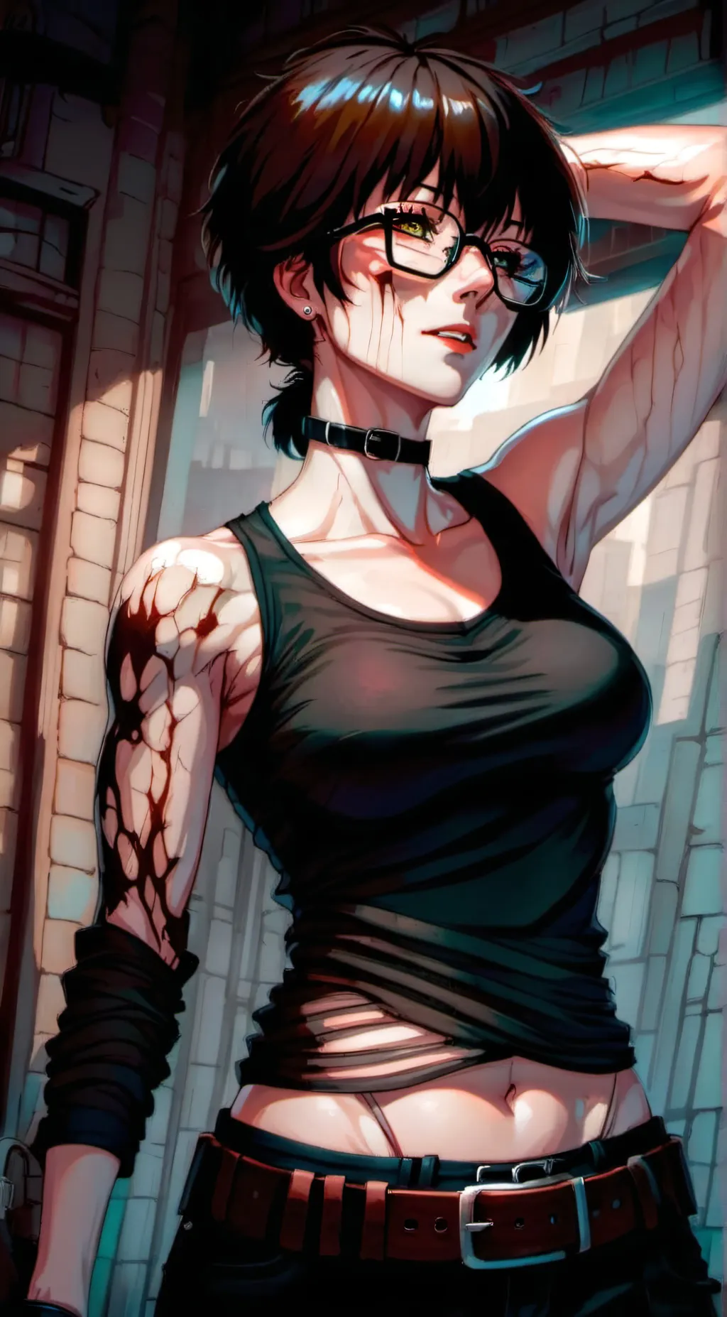 ai character: Maki Zenin background