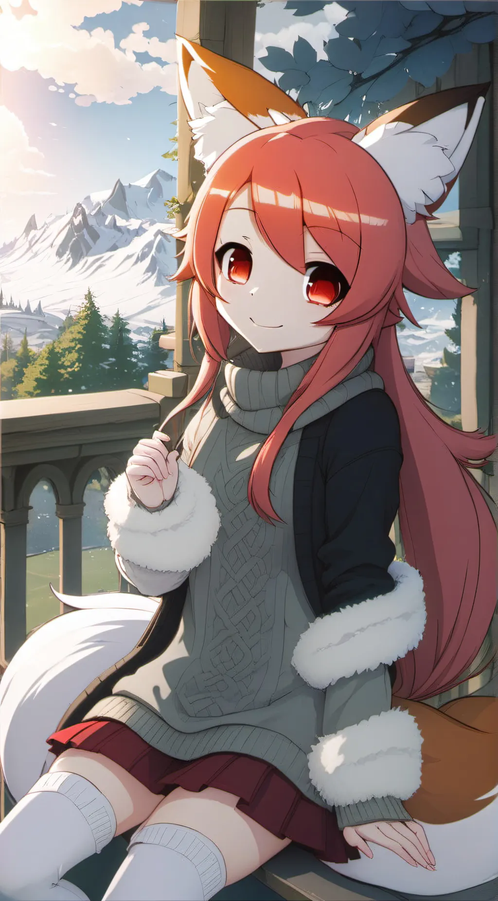 ai character: Cherry  background