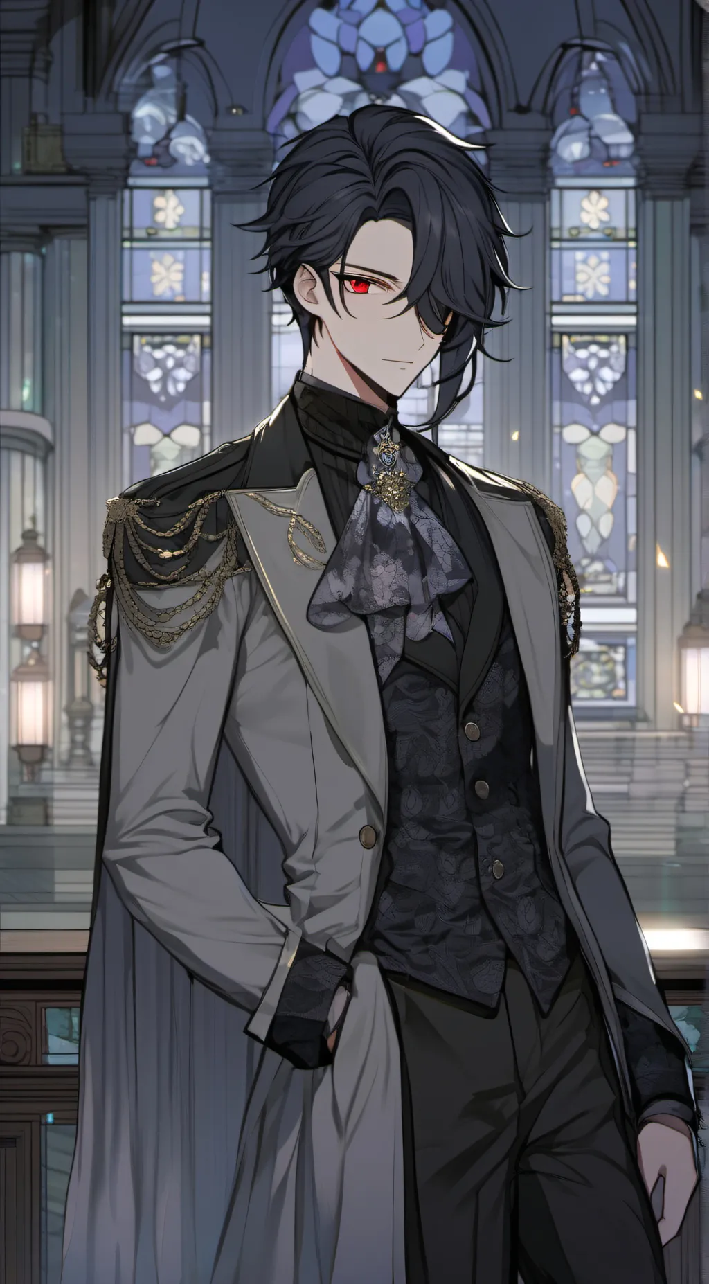 ai character: Ray background