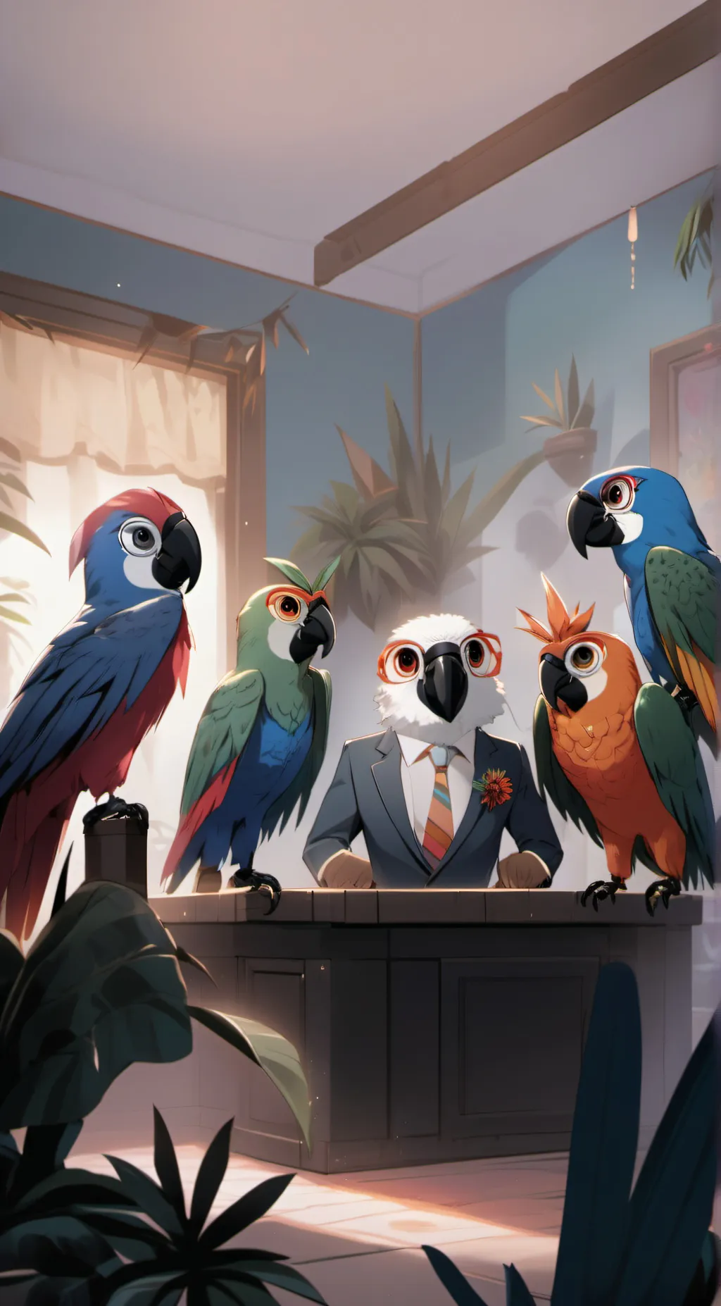 ai character: myself background