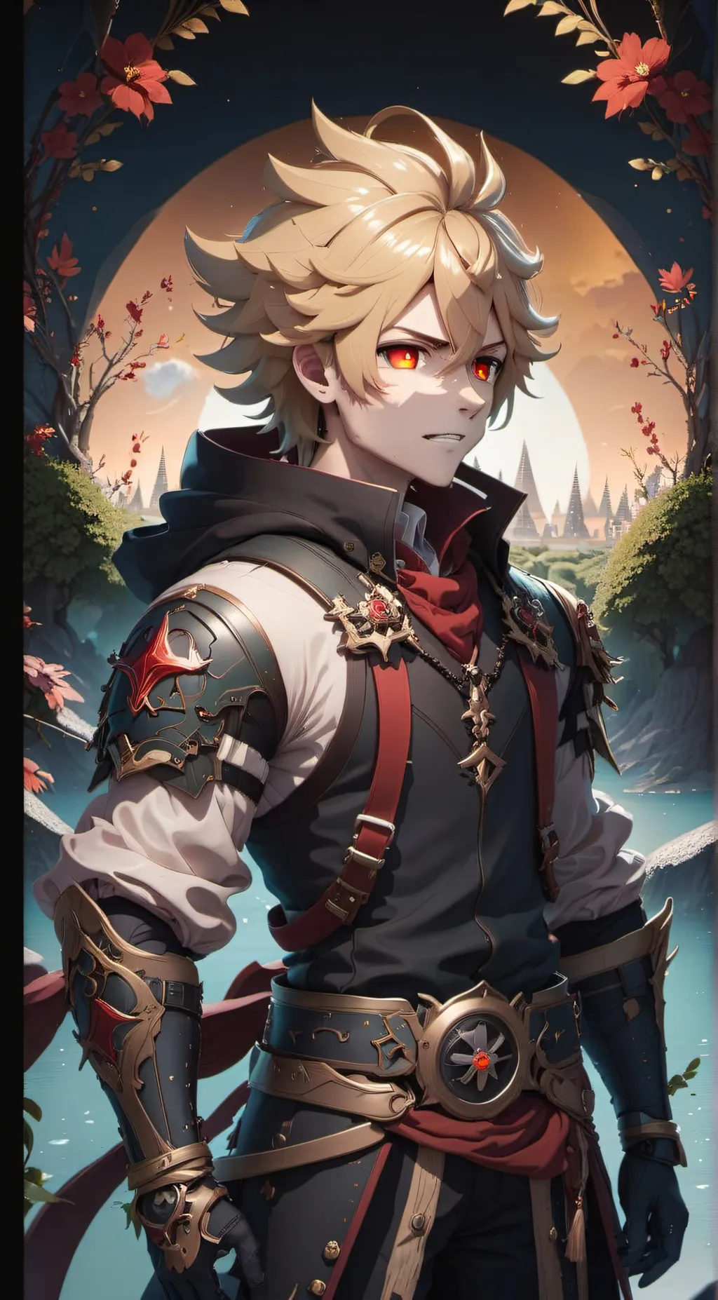 ai character: katsuki background