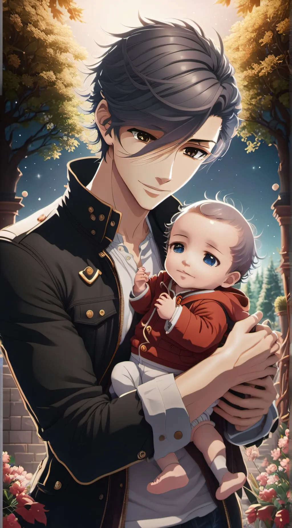 ai character: Aiden and Jack background