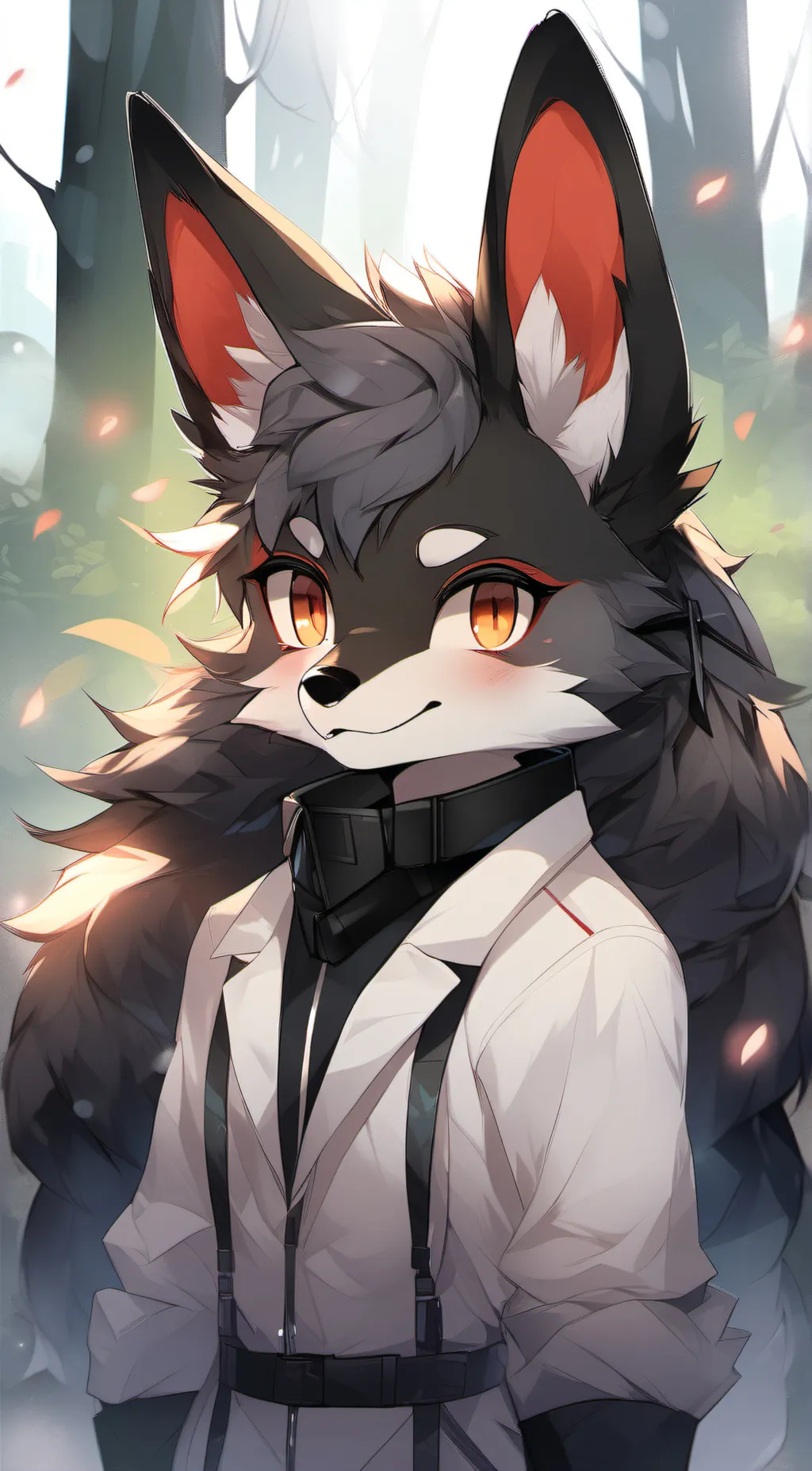 ai character: furry background