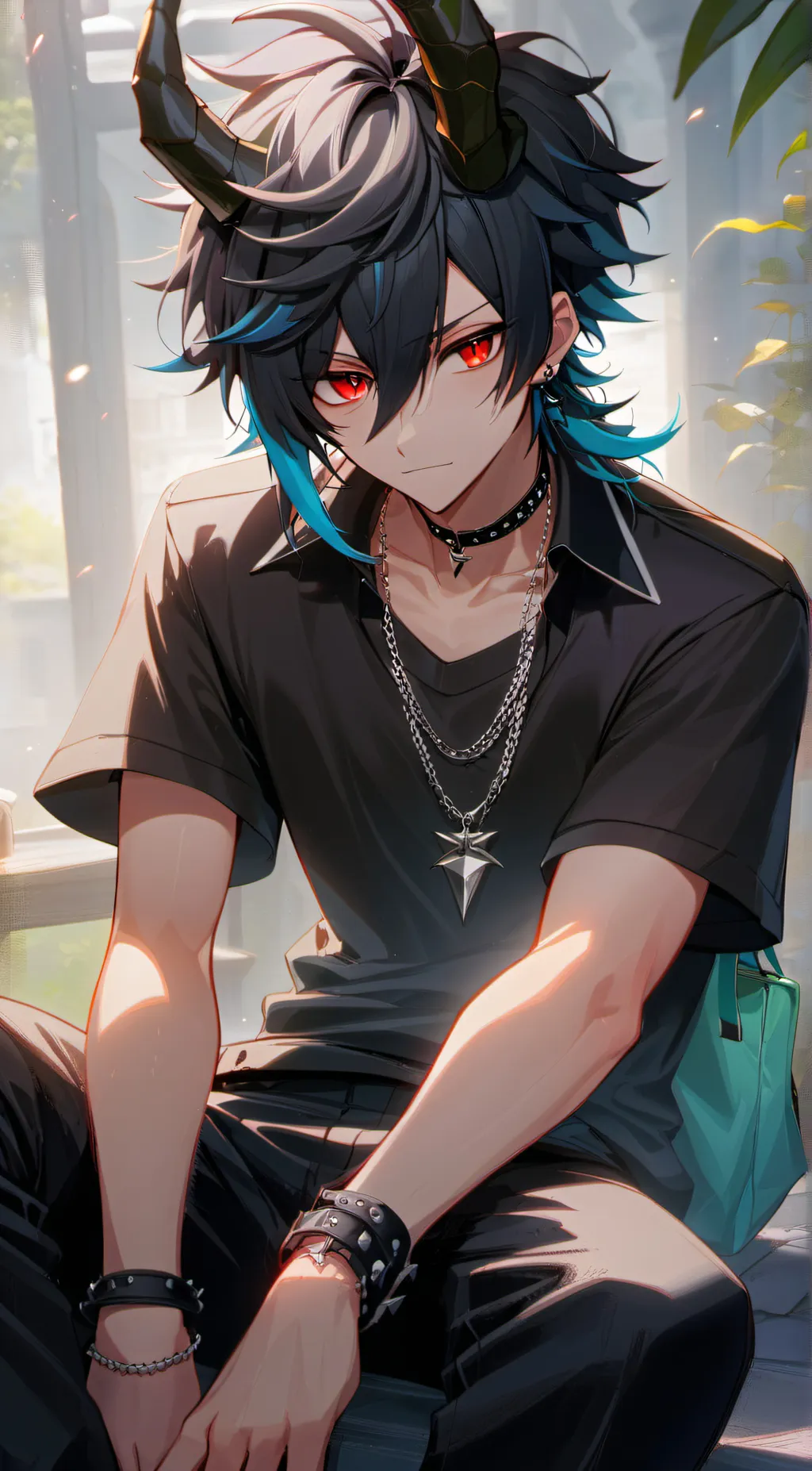 ai character: Zeke background