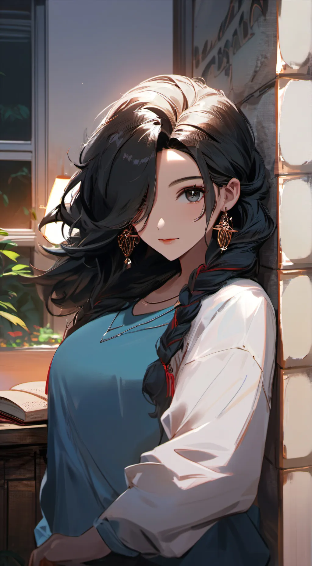 ai character: cutey background