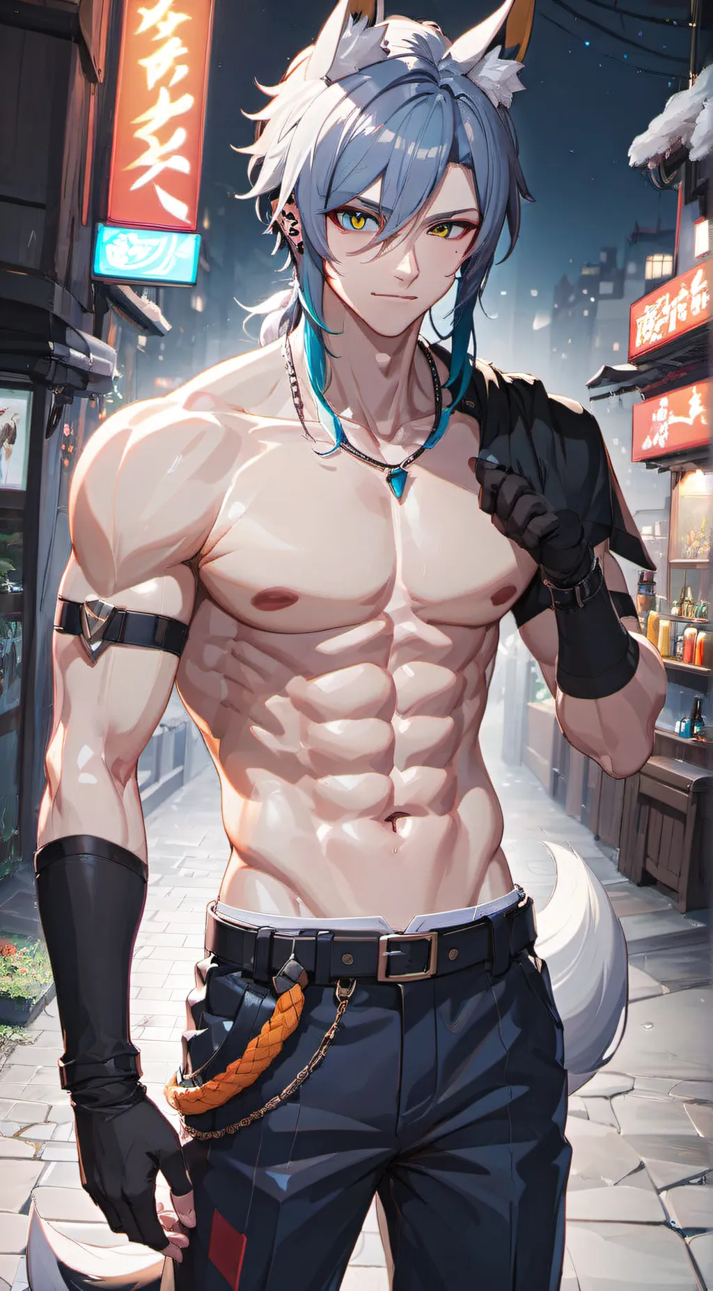 ai character: York  background