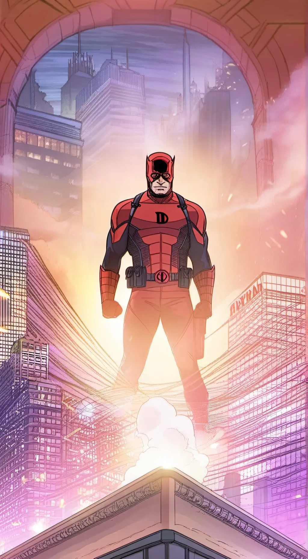 ai character: Daredevil background