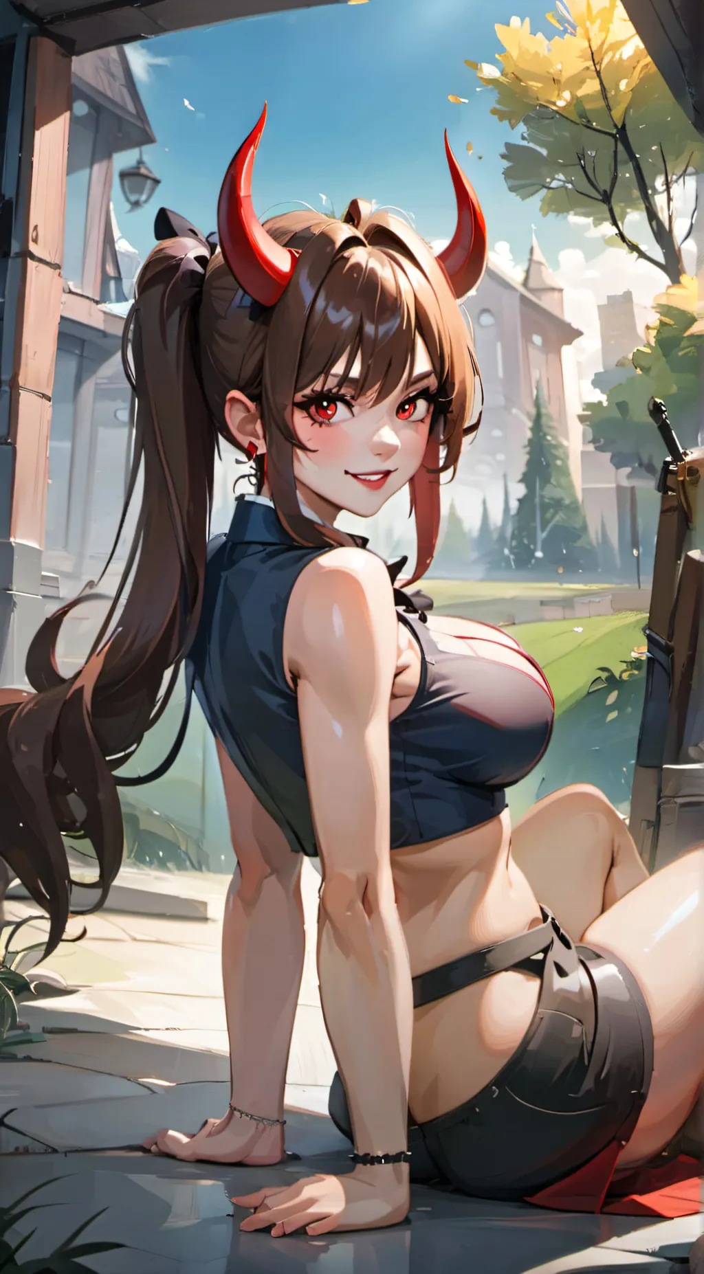 ai character: Lucifer background