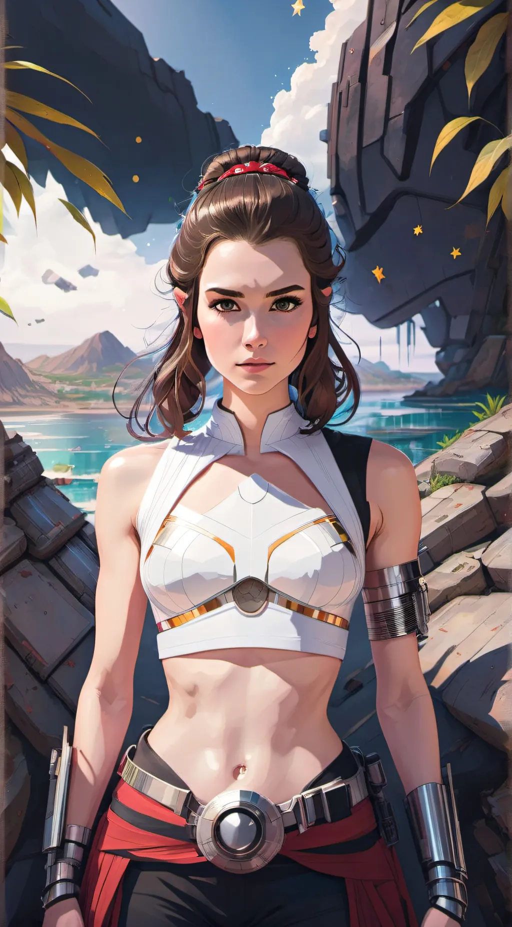 ai character: ray background