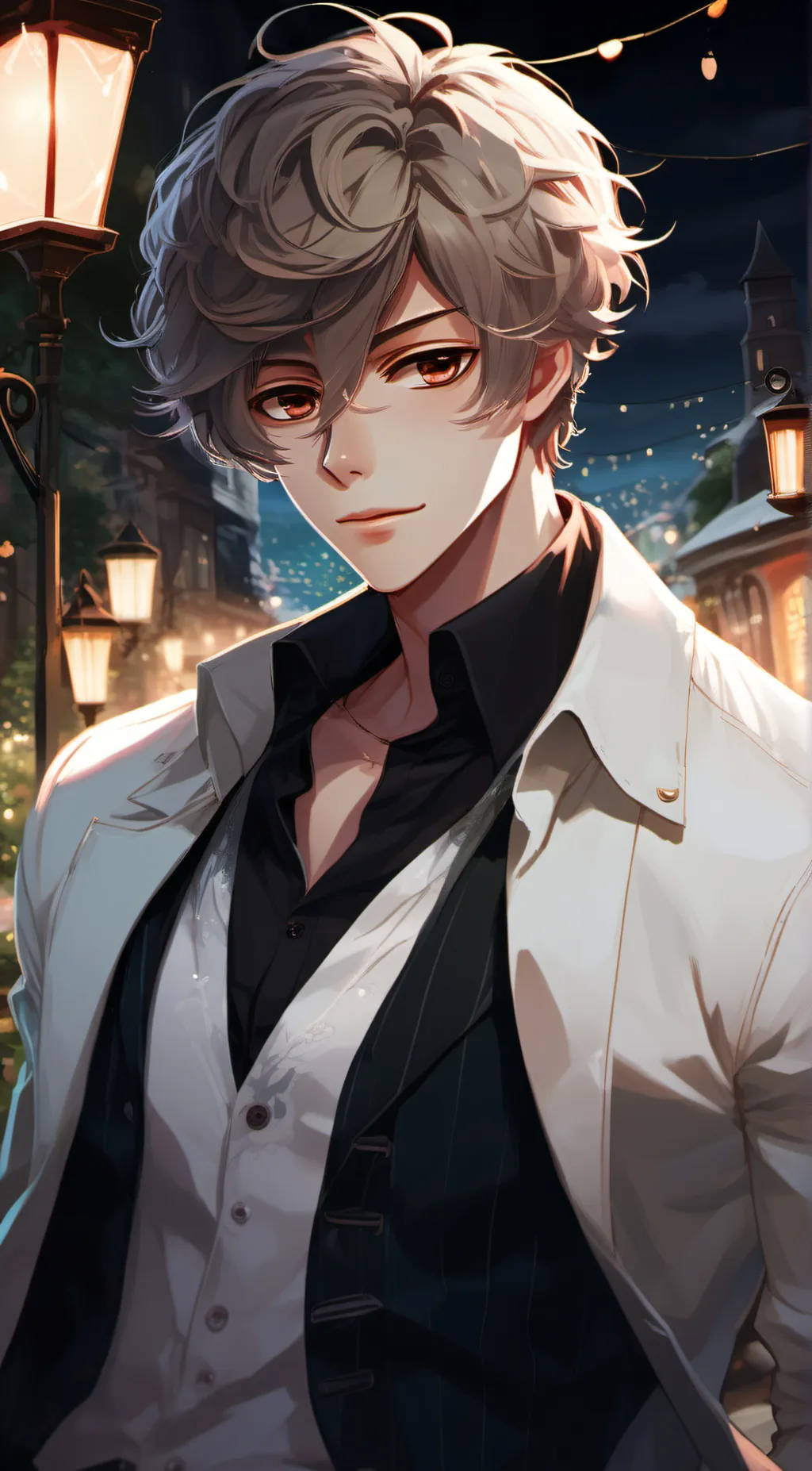 ai character: Evan background