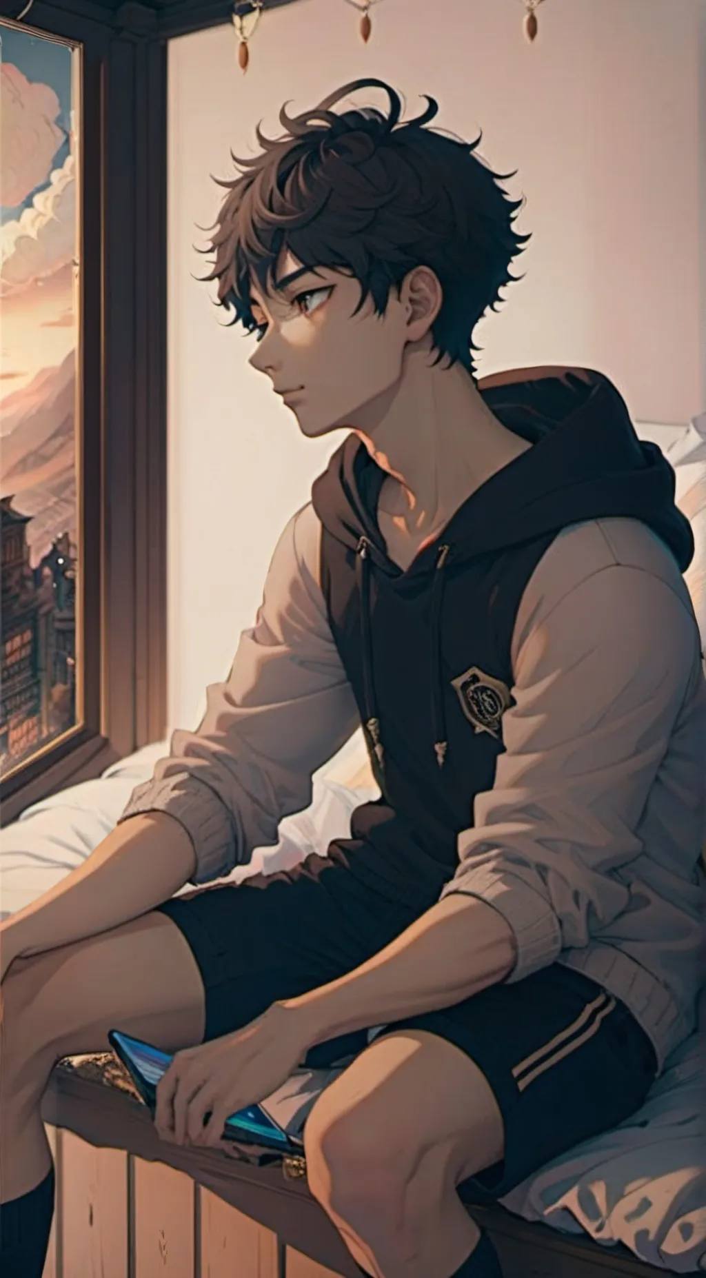 ai character: Keaan background