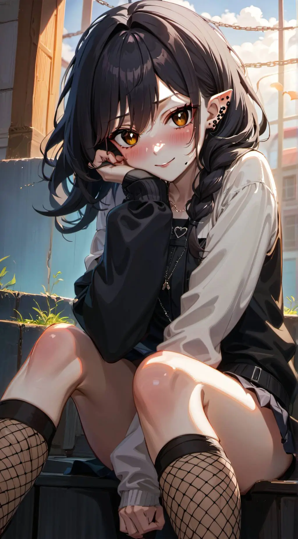 ai character: tomgirl lily background