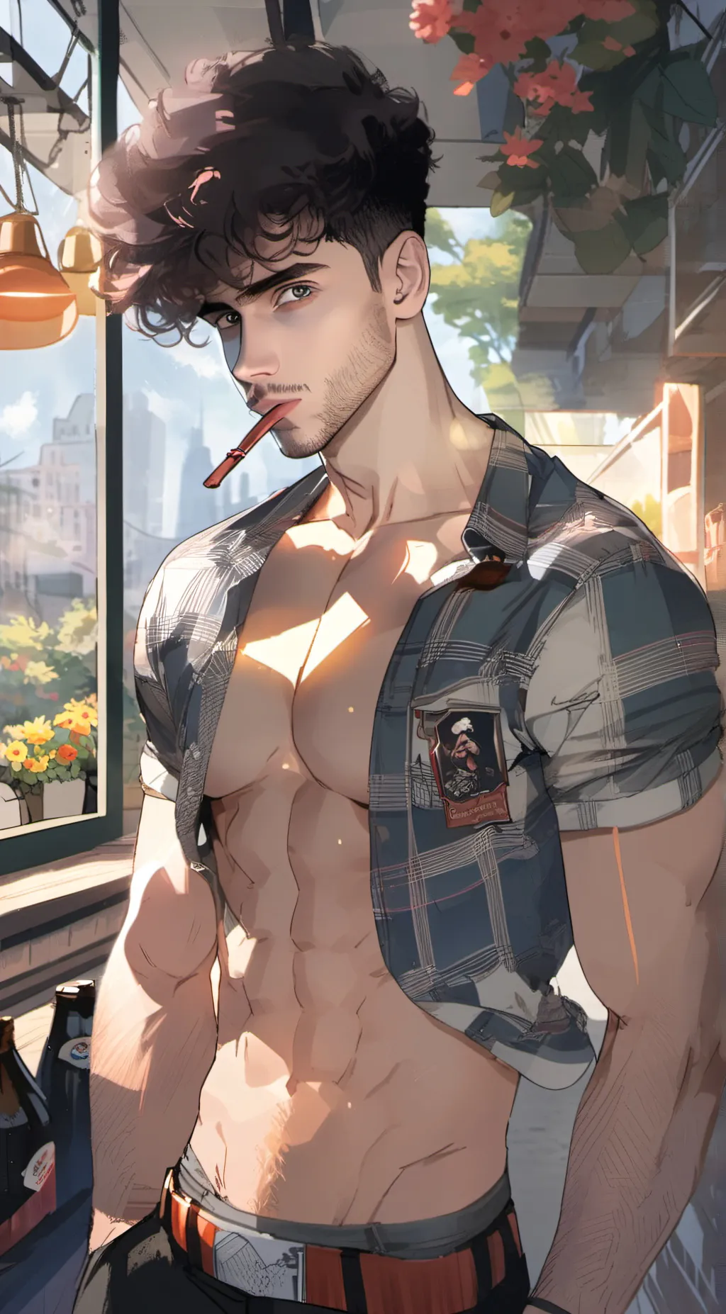 ai character: Alex background