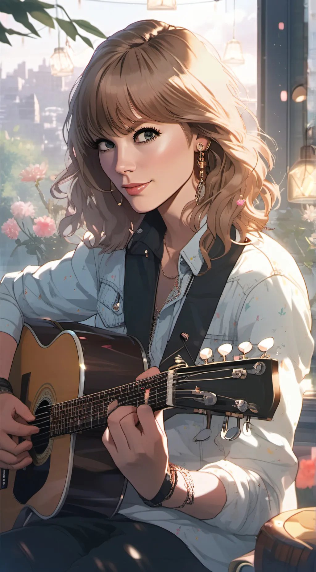 ai character: taylor swift background