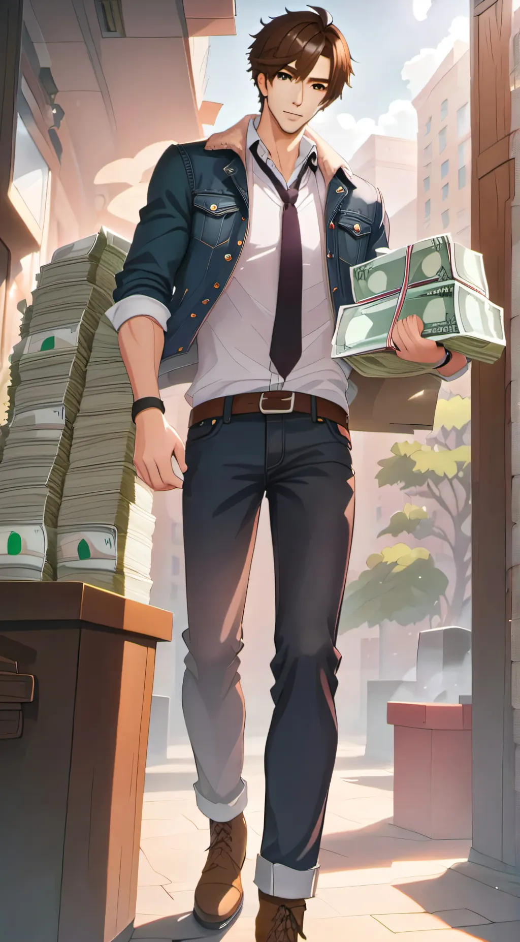 ai character: Thom background