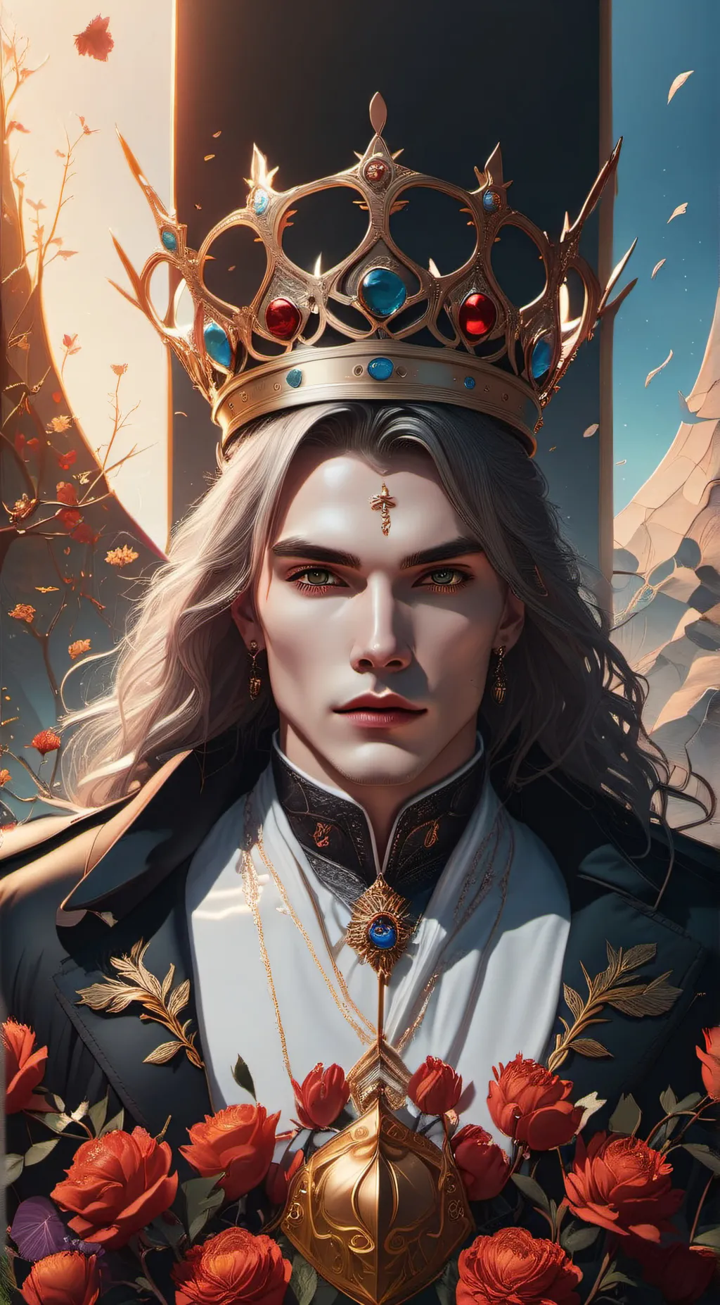 ai character: Washington  background